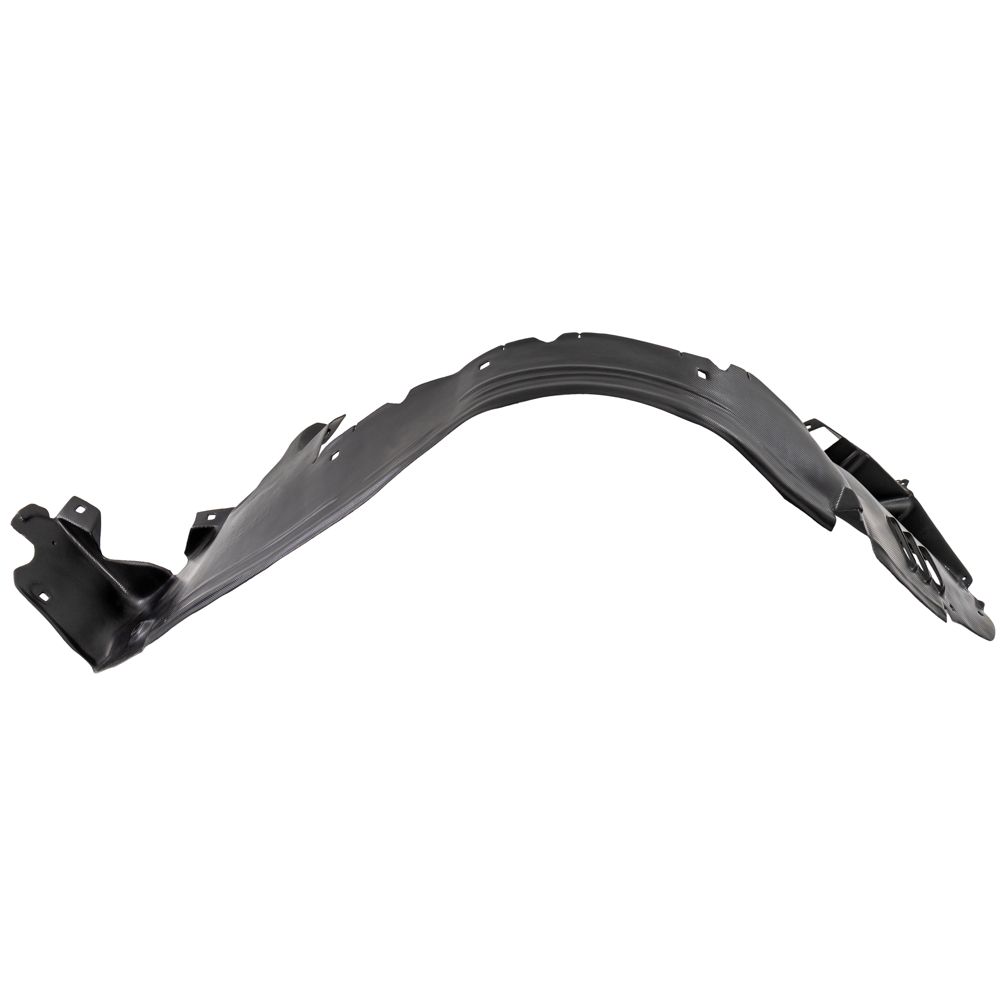 AM CLK CLASS 00-02 FRONT FENDER LINER RH Rear Section Coupe w o Sport Package 208 Chassis SKU REPM222183 Partslink MB1249134 OEM 2086985430
