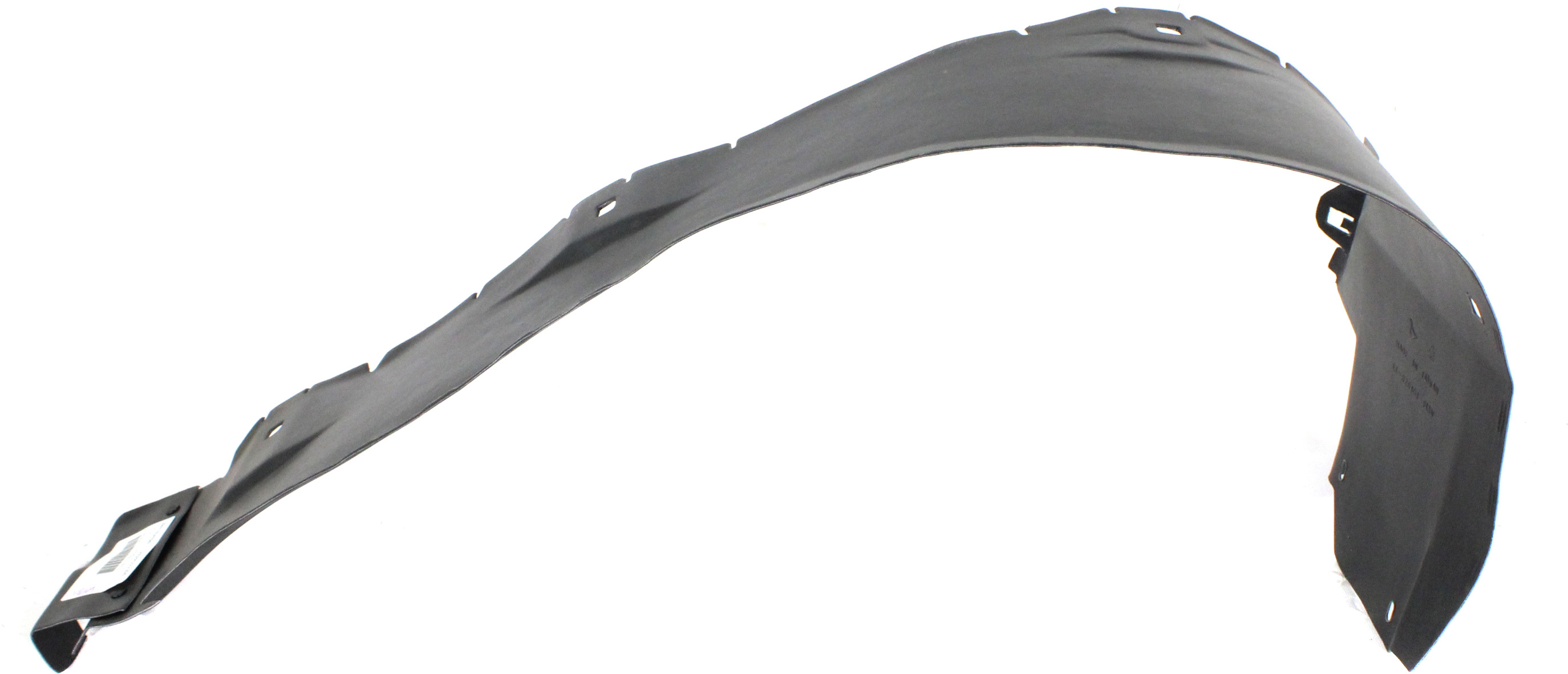 AM SL CLASS 90-02 FRONT FENDER LINER LH Middle Section SKU REPM222306 Partslink MB1248153 OEM 1296900130