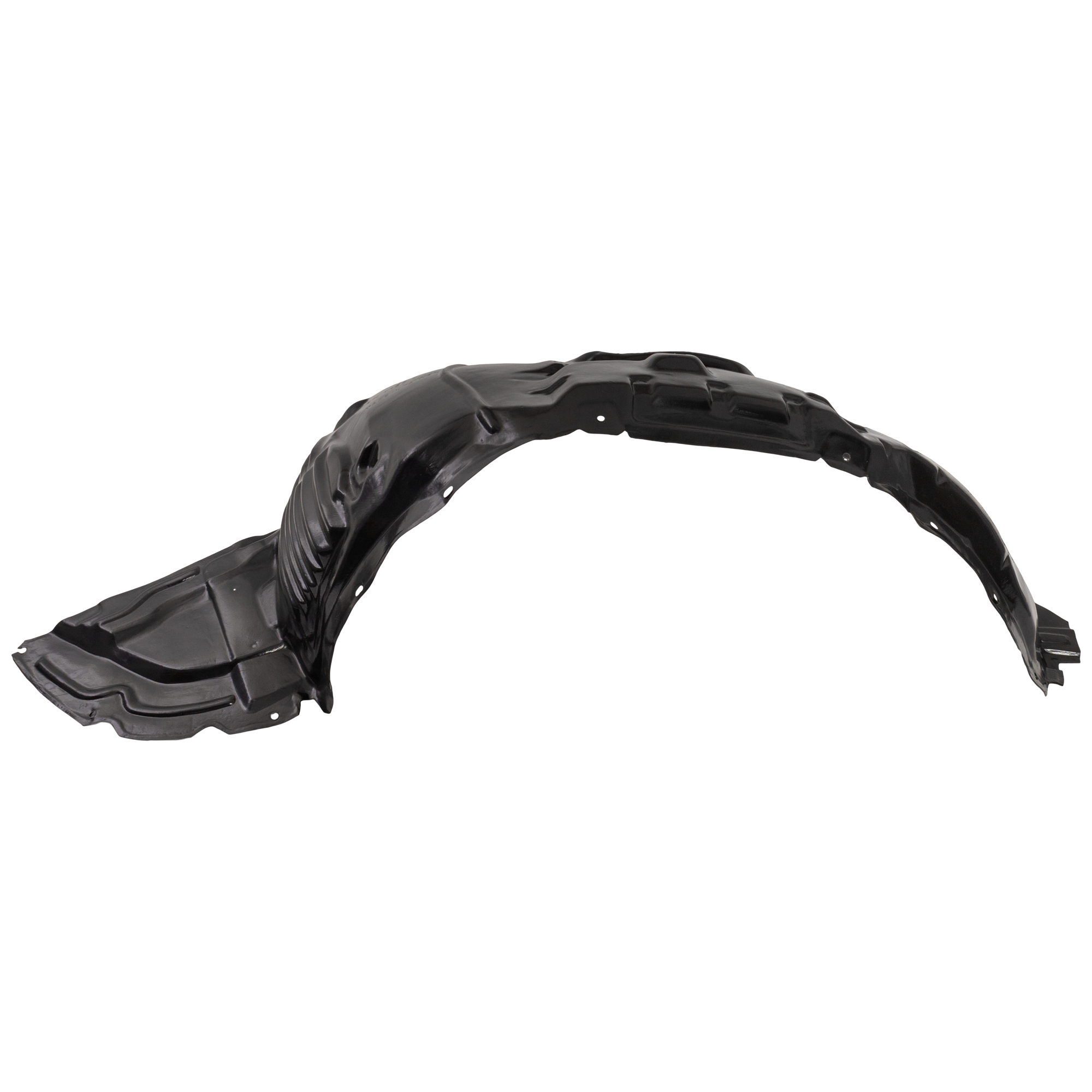AM MAZDA 3-10-13 FRONT FENDER LINER LH 2.3L Eng. Hatchback SKU REPM222348 Partslink MA1248140 OEM BGW556140