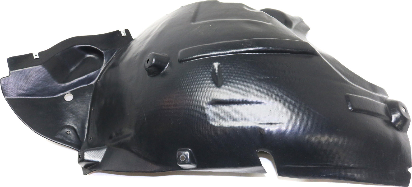 AM E CLASS 14-16 FRONT FENDER LINER LH Front Section Exc. E63 Model Sedan Wagon SKU REPM222368 Partslink MB1248174 OEM 2126905430