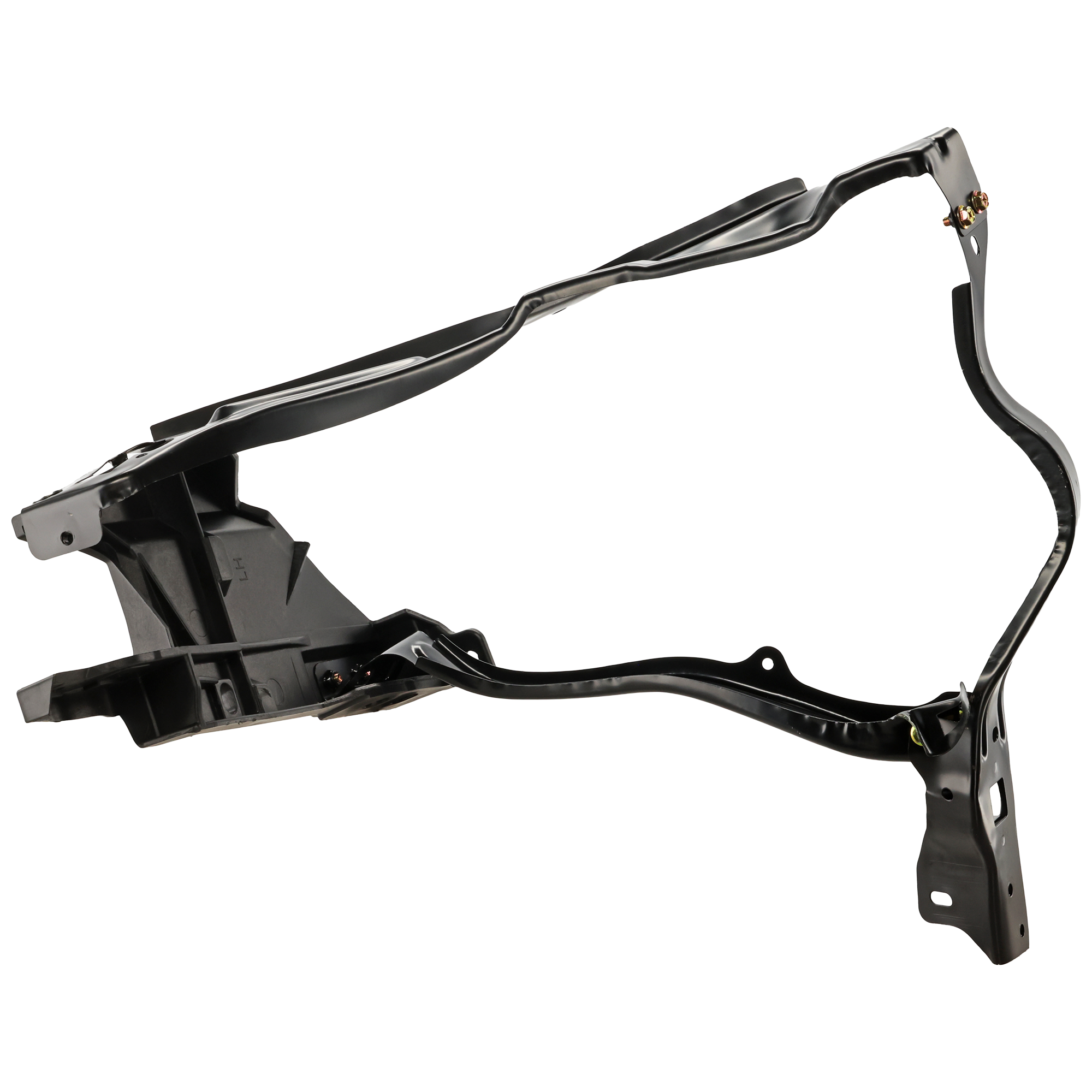 AM E CLASS 10-13 RADIATOR SUPPORT LH Headlight Mounting Panel Plastic with Steel Sedan Wagon SKU REPM250516 Partslink MB1221106 OEM 212620019164