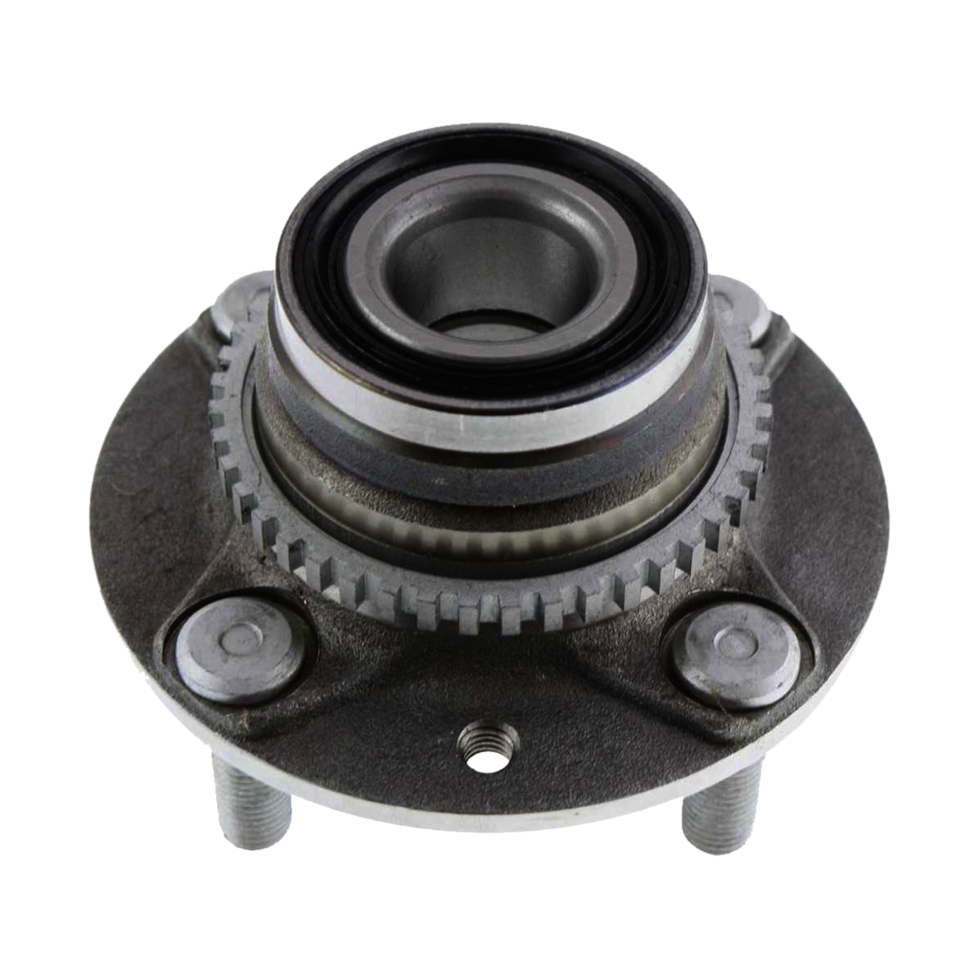 AM MIATA 90-05 FRONT HUB ASSEMBLY RH=LH 4 Studs 4 x 100 mm PCD Bolt Pattern w ABS Sensor Ring SKU REPM283706 OEM NA233304XA