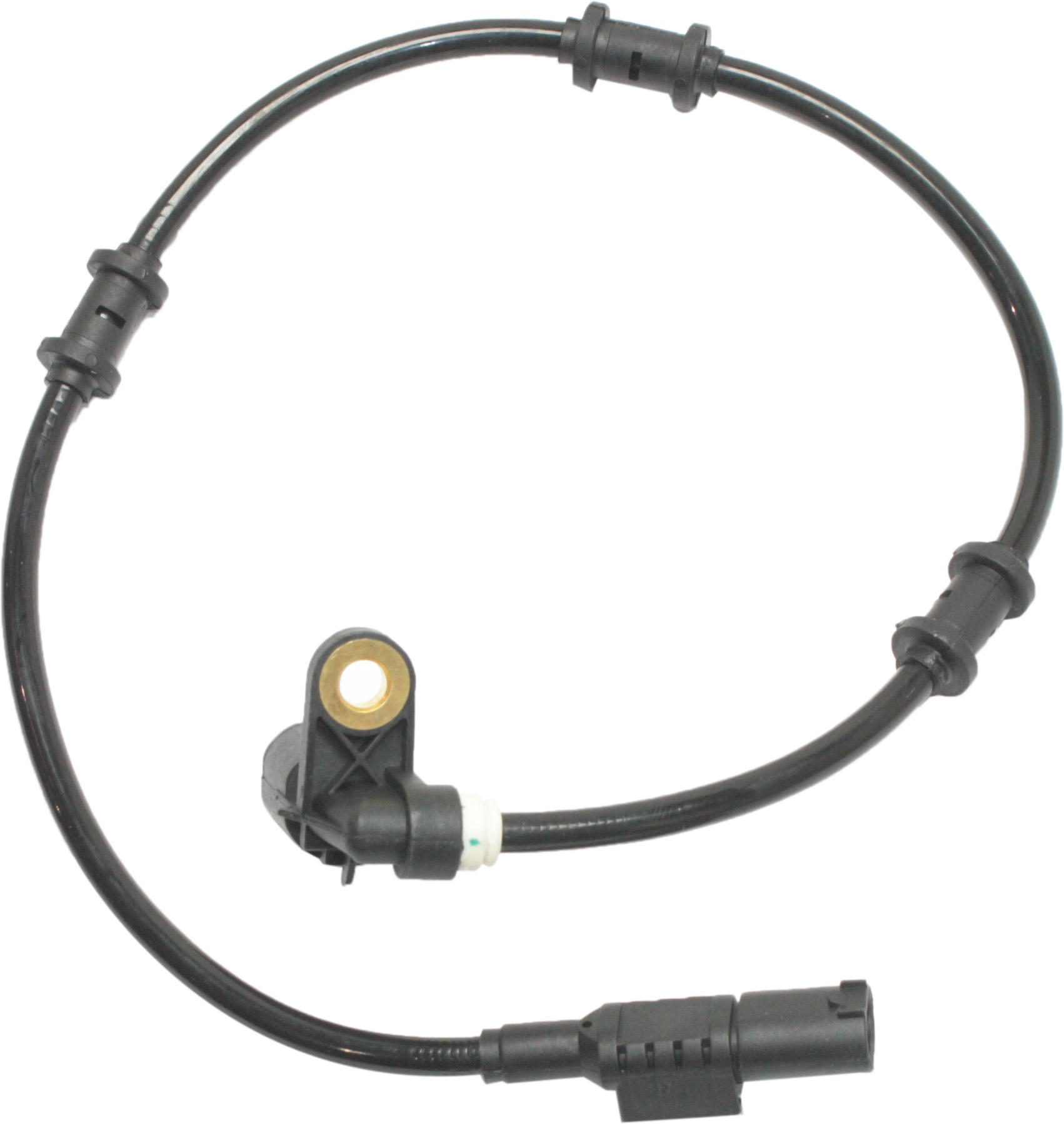 AM ML CLASS 98-03 REAR ABS SPEED SENSOR LH 2 Male Terminals Blade Type Wheel Mounted SKU REPM310824 OEM 71721-531050-844499-7210397-16