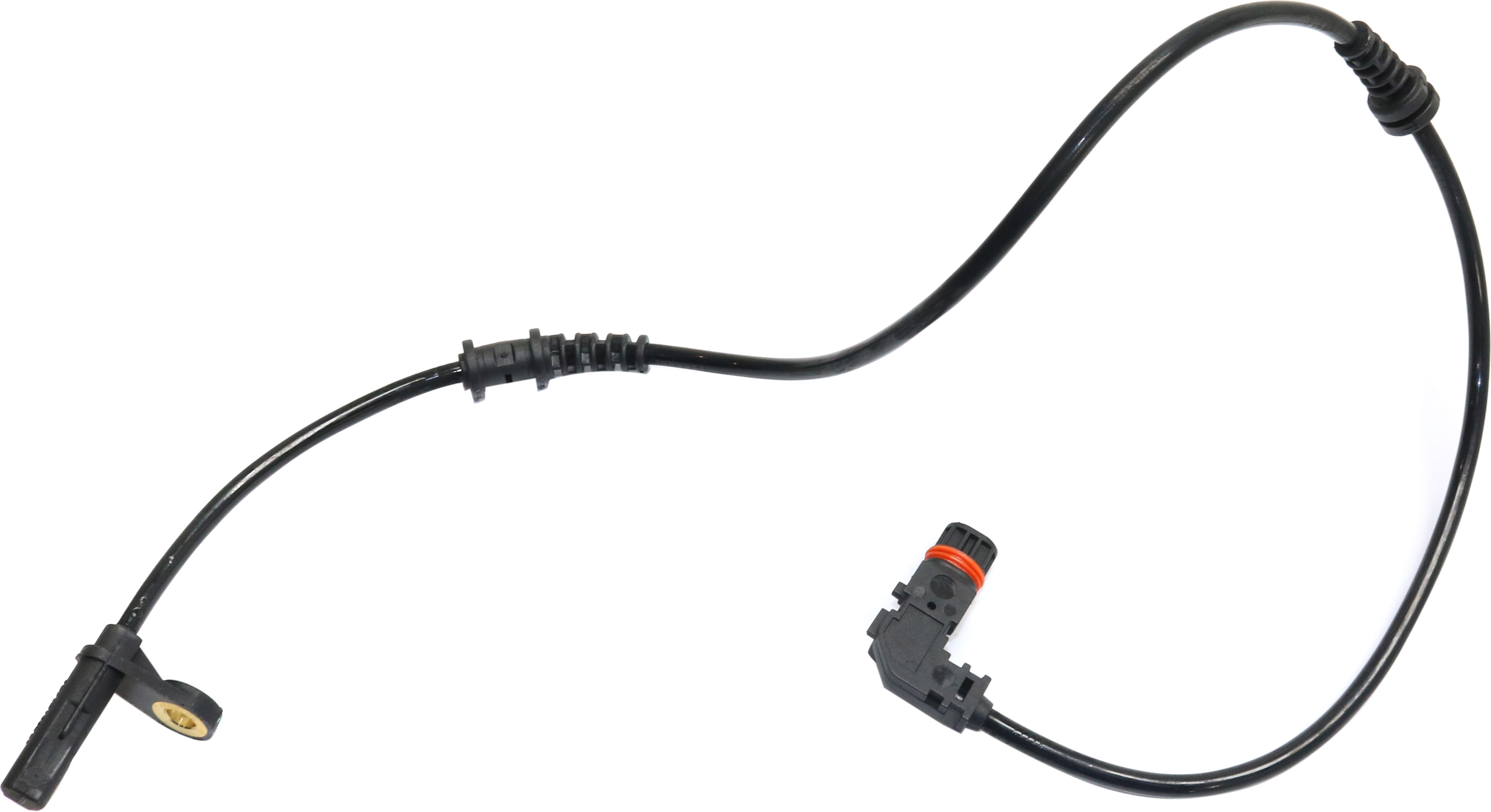 AM C CLASS 08-11 FRONT ABS SPEED SENSOR RH=LH RWD 2 Male Terminals Pin Type SKU REPM310845 OEM 2045400117
