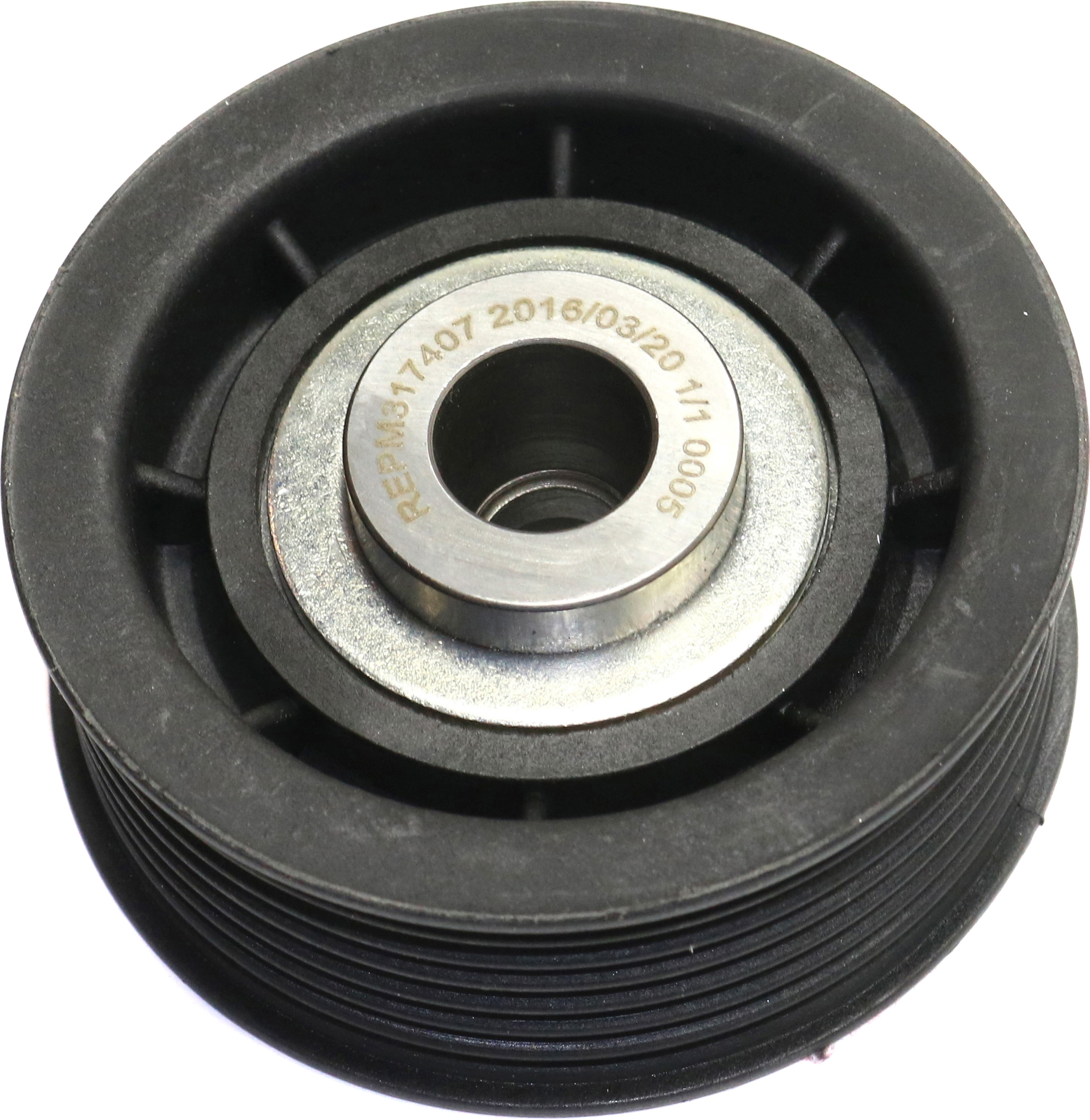 AM MONTERO 01-06 ACCESSORY BELT IDLER PULLEY Upper Grooved Pulley SKU REPM317407 OEM 231544 MD368210