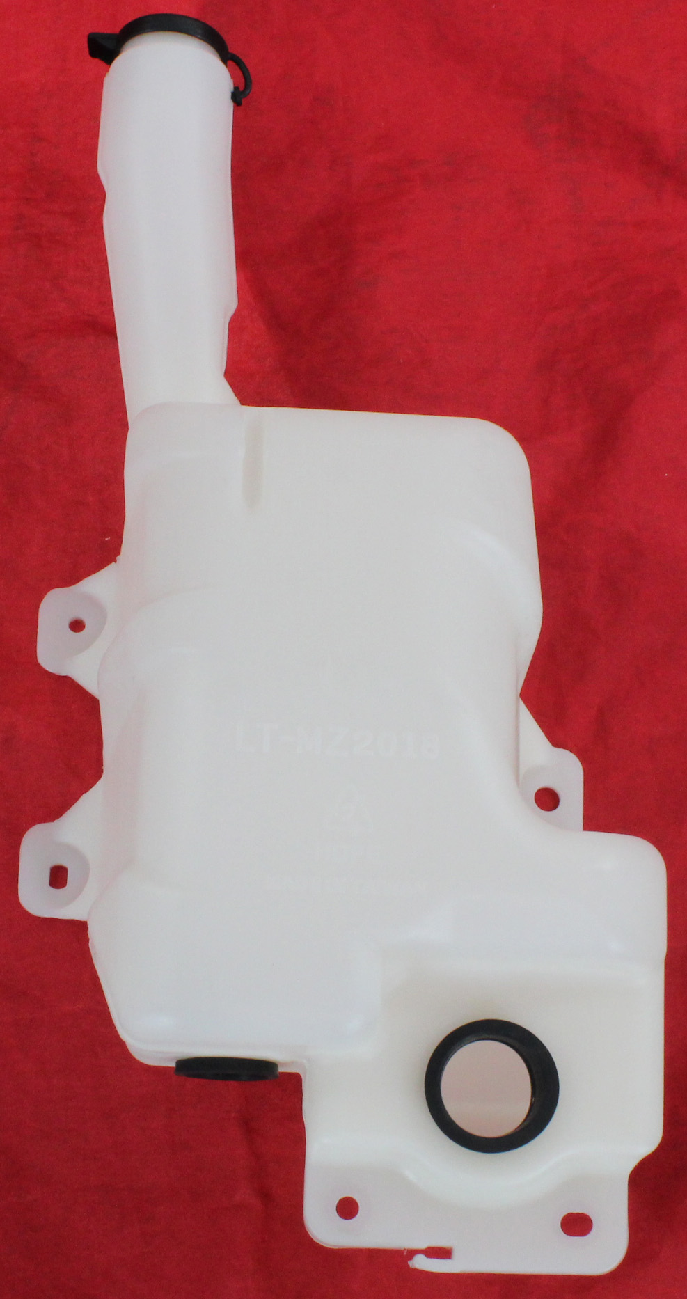 AM MAZDA 6-03-04 WASHER RESERVOIR Large Tank Tank and Cap Only w Sensor Hole Sedan SKU REPM370509 Partslink MA1288110 OEM GK2C67481A