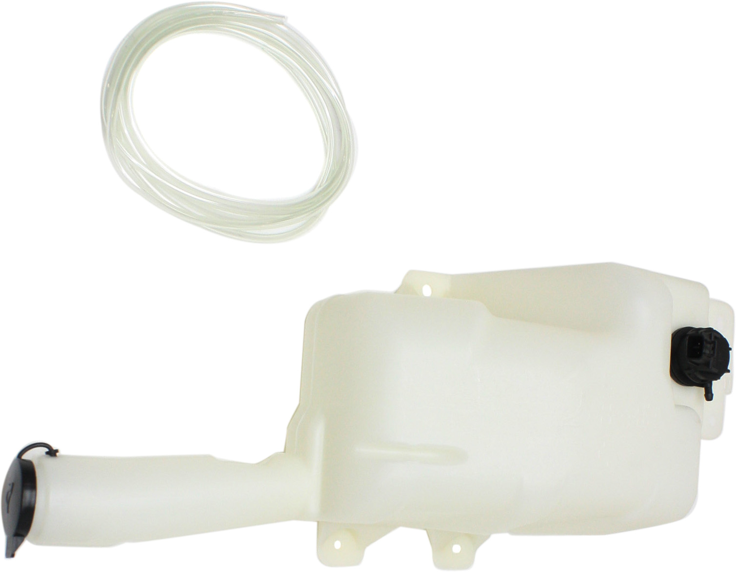 AM MAZDA 6-03-04 WASHER RESERVOIR Large Tank Assy w Pump Cap and Sensor w o Turbo Sedan SKU REPM370524 Partslink MA1288122 OEM GK2C67480A