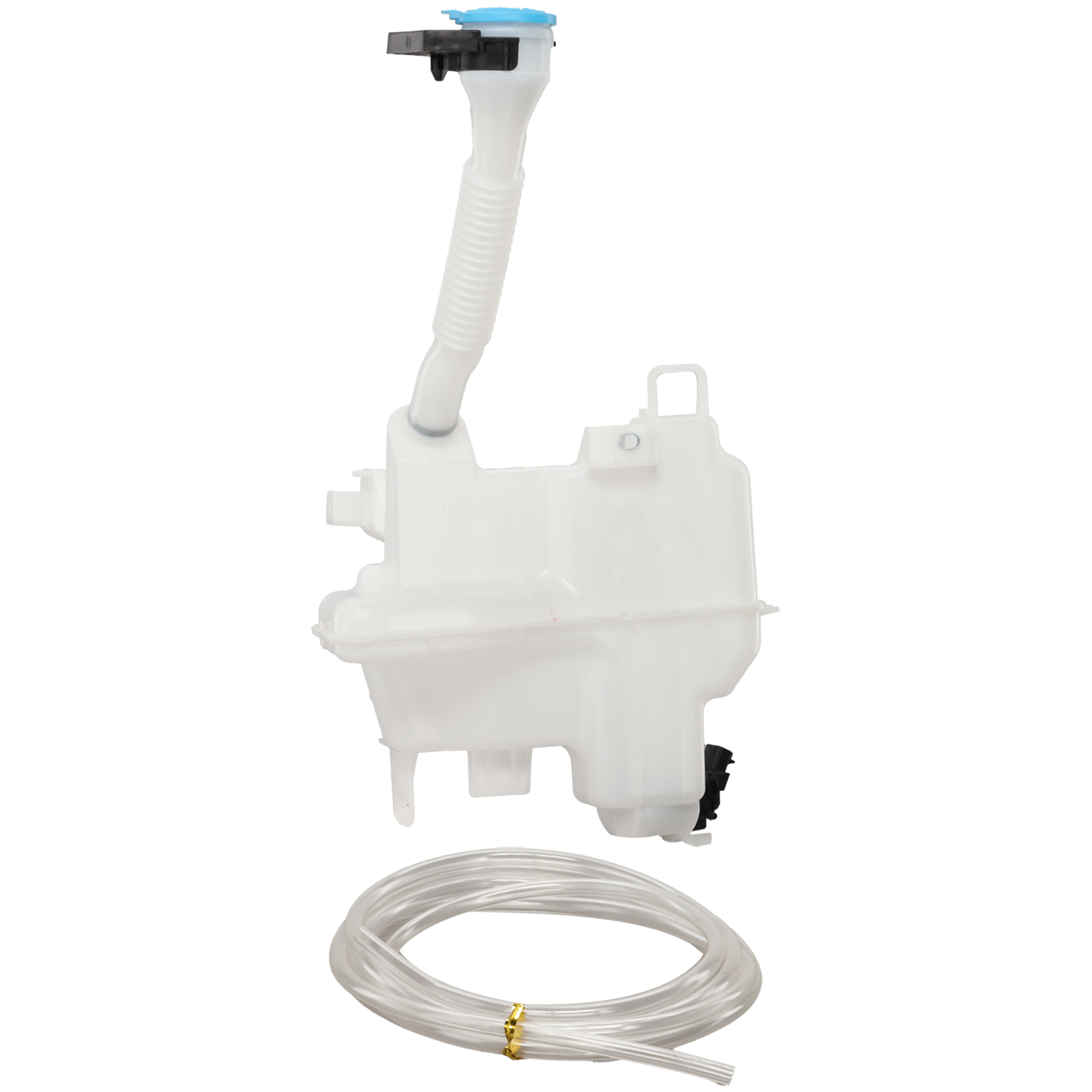 AM MAZDA 3-14-18 MAZDA 6-14-21 WASHER RESERVOIR Assy Standard Tank Mazda 3 Japan Built Vehicle w Pump Cap Inlet and Bracket SKU REPM370536 Partslink MA1288142 OEM GHR167481 PFM