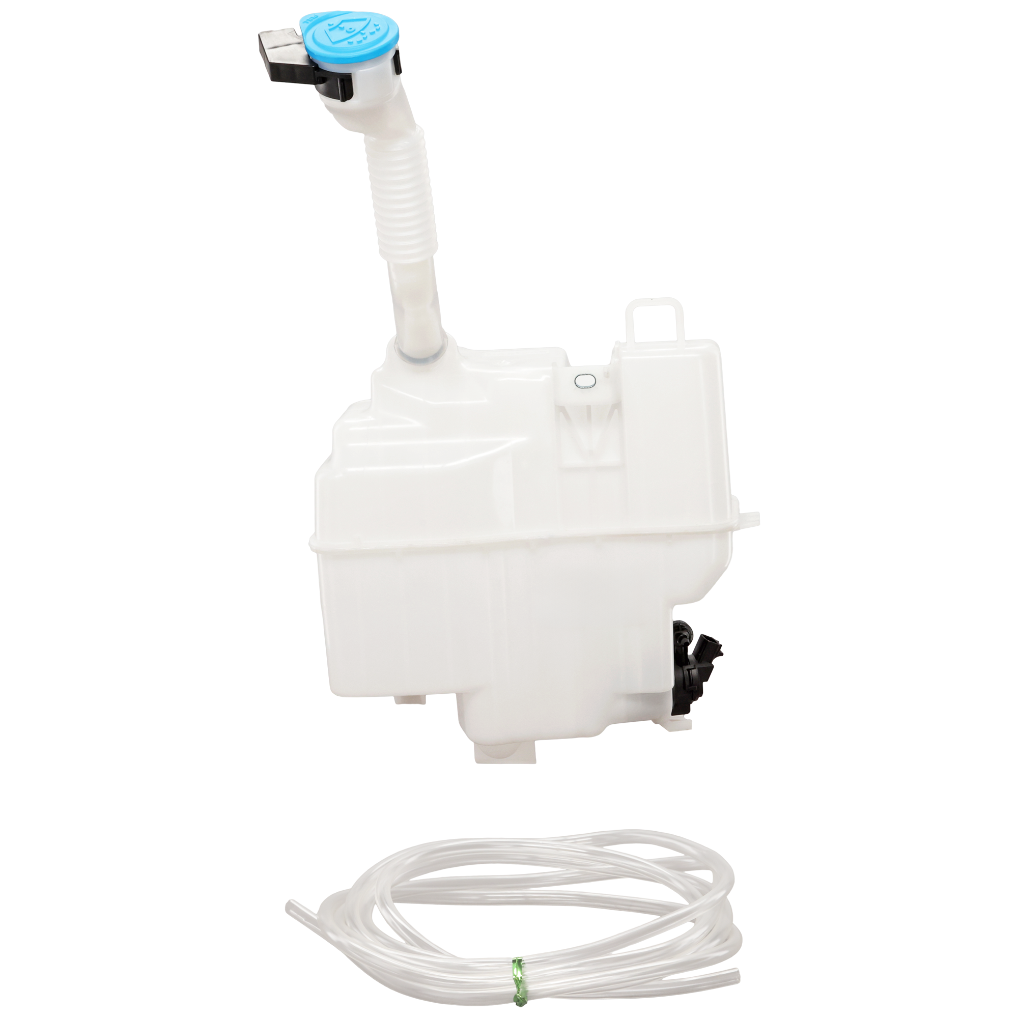 AM MAZDA 3-14-18 WASHER RESERVOIR Assy Large Tank w Pump Cap Sensor and Inlet Hatchback Japan Built Vehicle SKU REPM370539 Partslink MA1288139 OEM GJR967481 PFM BBP167482