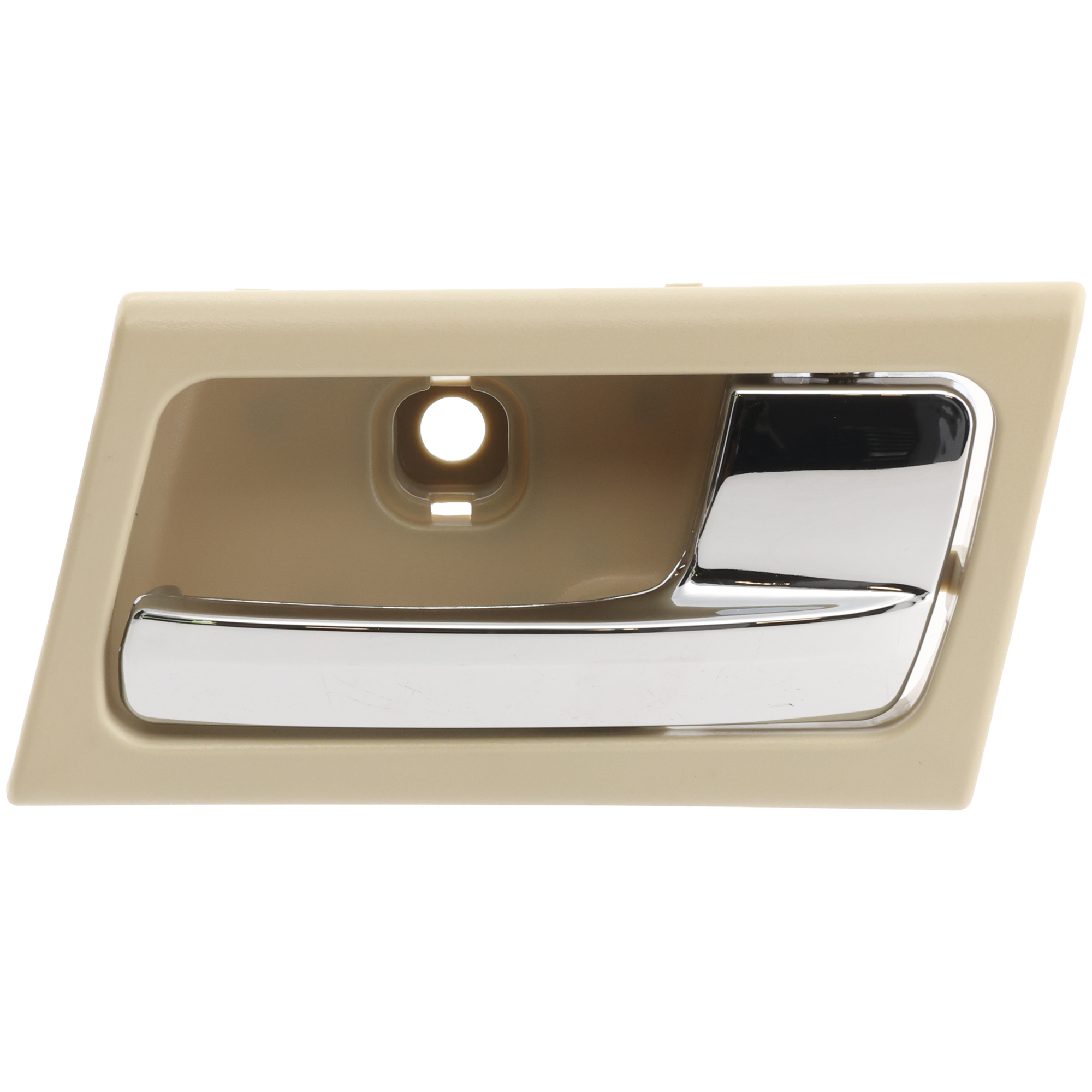 AM CROWN VICTORIA GRAND MARQUIS 03-11 FRONT INTERIOR DOOR HANDLE RH Chrome Lever + Beige Hsg. =REAR SKU REPM462165 OEM 6W3Z5421818AA