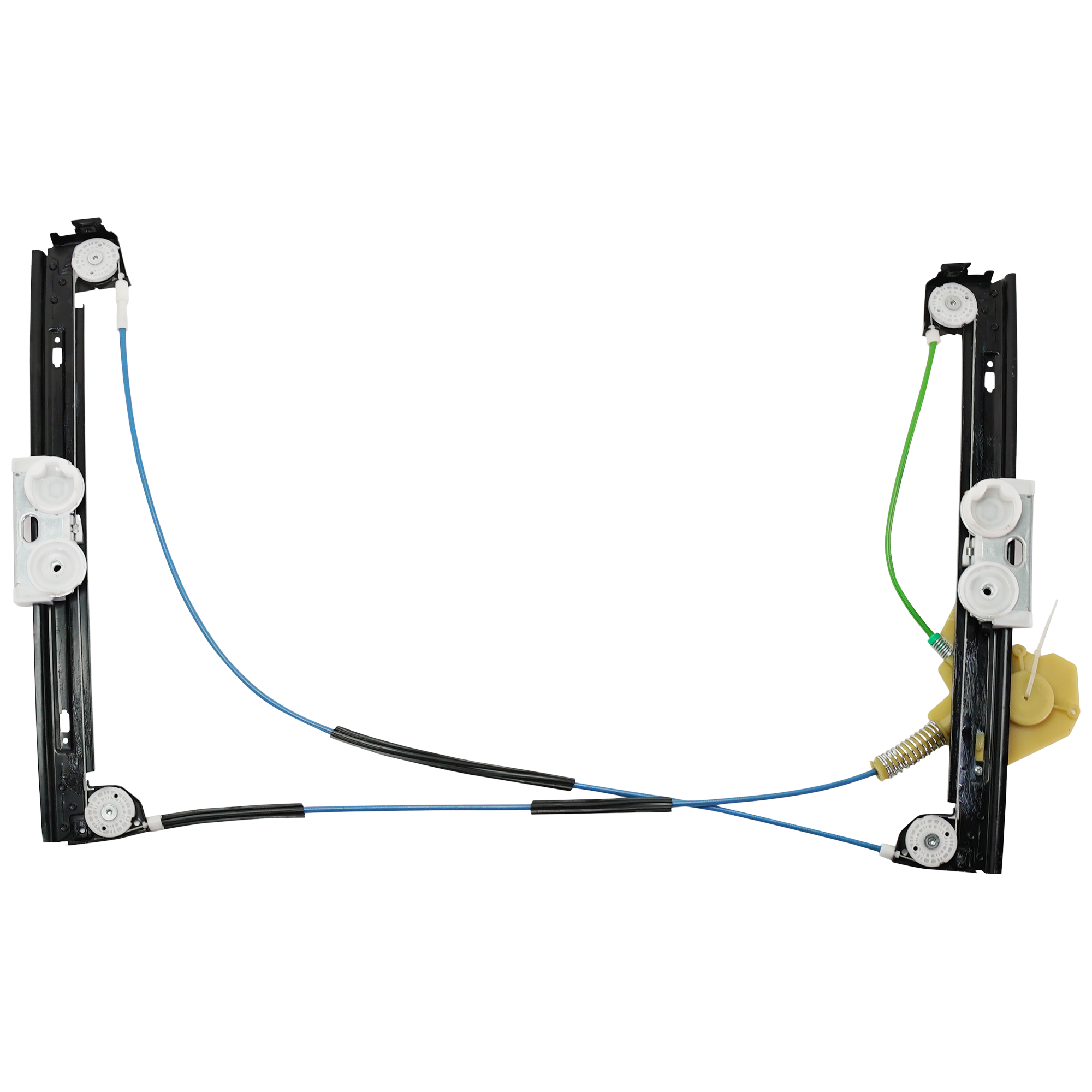 AM COOPER 02-05 FRONT WINDOW REGULATOR LH Power w o Motor Hatchback SKU REPM462910 Partslink MC1350100 OEM 51337039451