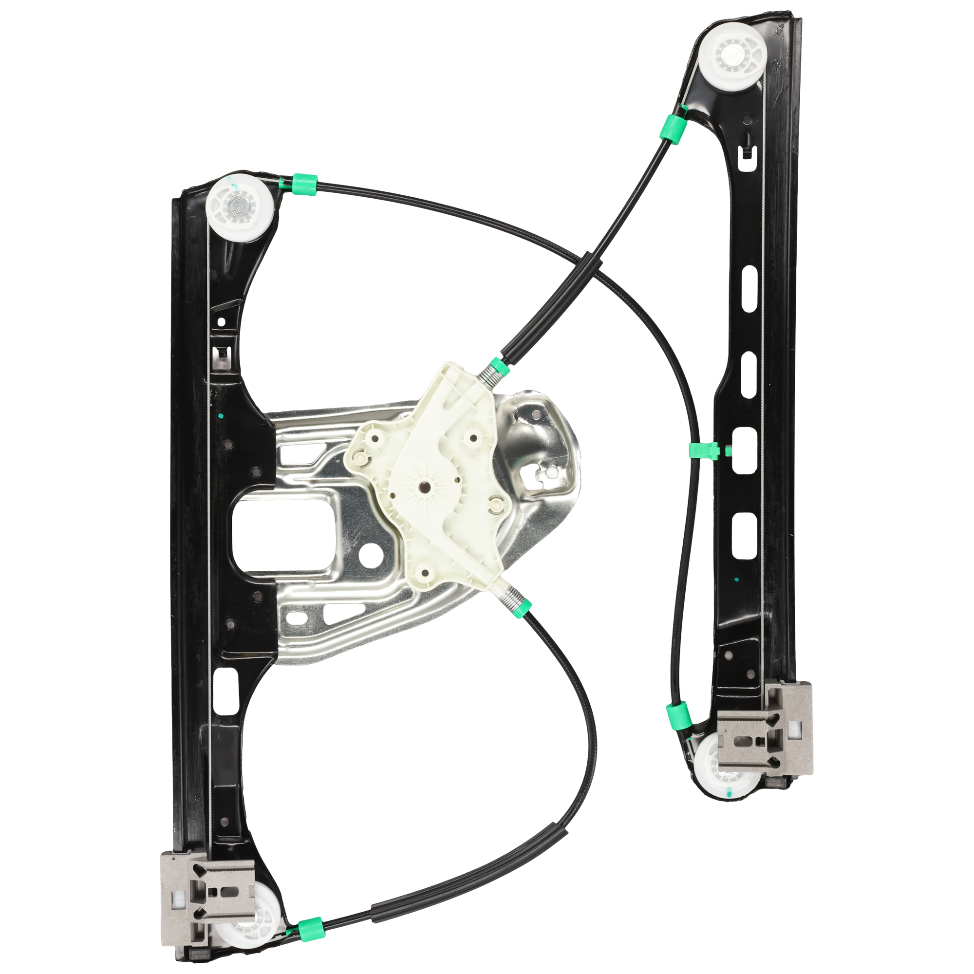 AM C CLASS 01-05 FRONT WINDOW REGULATOR LH Power w o Motor 203 Chassis SKU REPM462926 Partslink MB1350114 OEM 2037201546