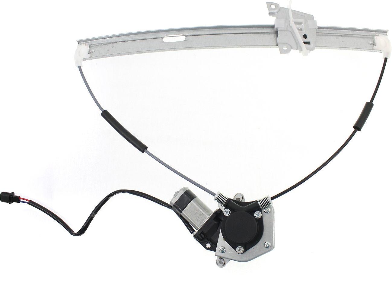 AM TRIBUTE 01-06 FRONT WINDOW REGULATOR LH Power w Motor SKU REPM462966 Partslink MA1350116 OEM EC0259560H