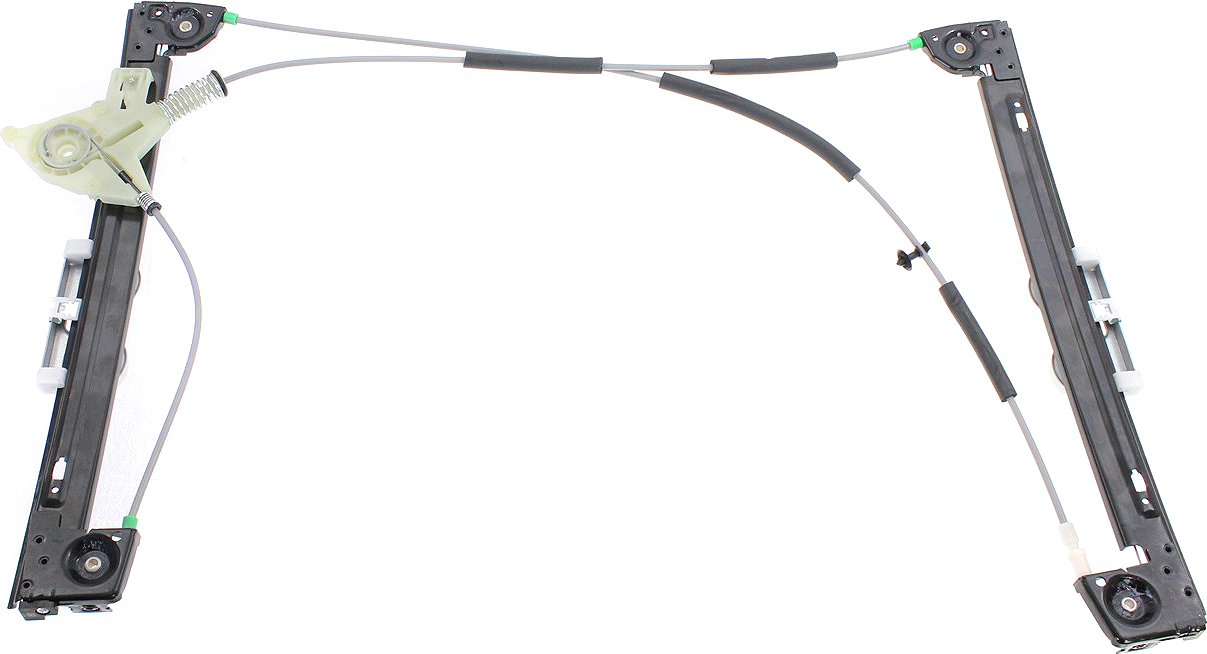 AM COOPER 05-08 FRONT WINDOW REGULATOR RH Power w o Motor Convertible 05-08 Hatchback 06-06 SKU REPM462981 Partslink MC1351101 OEM 51337162164