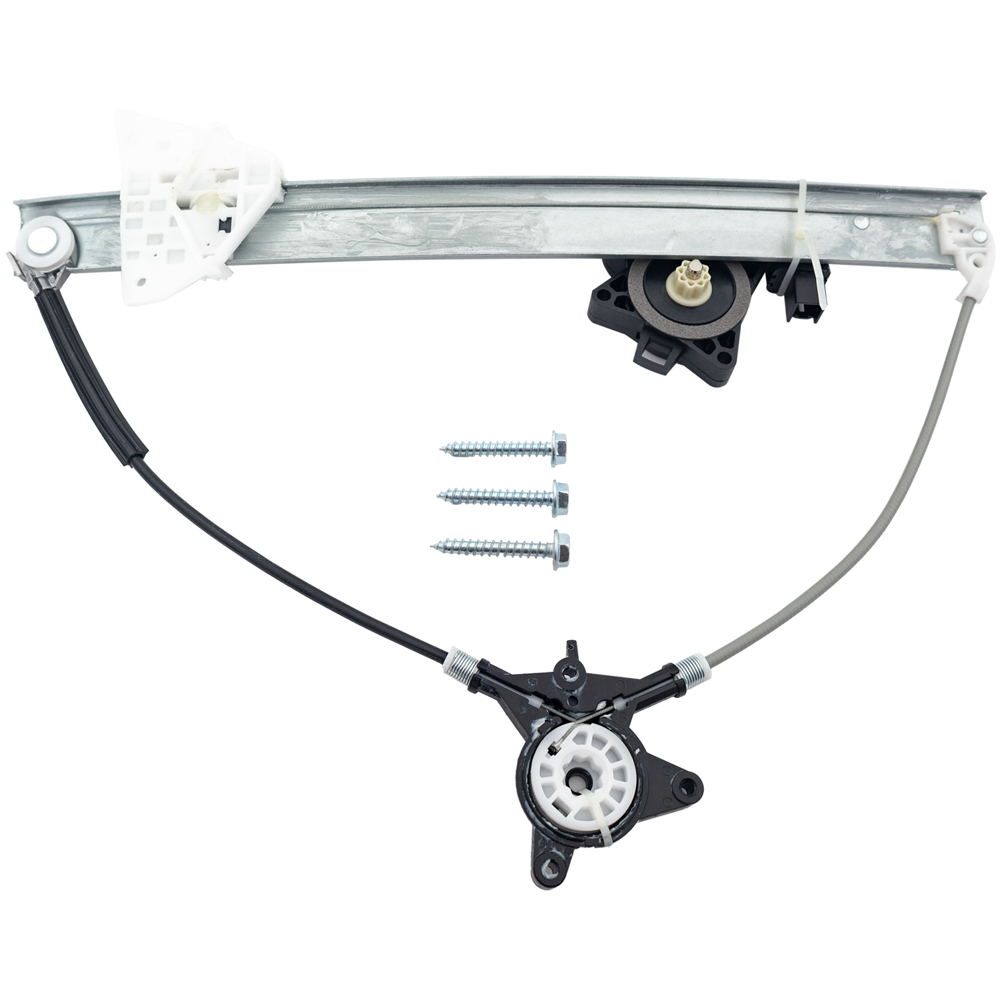 AM MAZDA 3-04-09 FRONT WINDOW REGULATOR LH Power w Motor w Anti Pinch Hatchback Sedan SKU REPM462988 Partslink MA1350110 MA1357102 OEM BP4K59590A PFM GJ6A5858XC