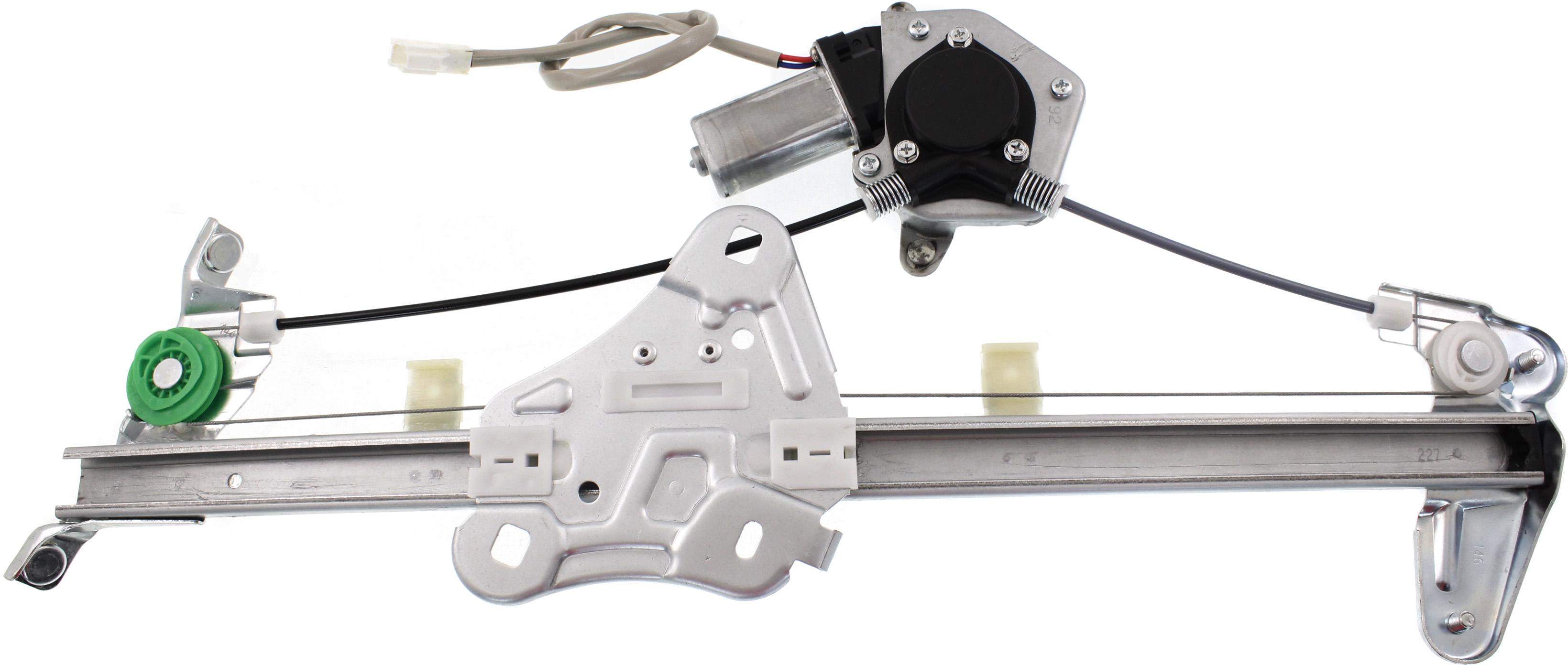 AM DIAMANTE 97-01 FRONT WINDOW REGULATOR RH Power w Motor To 11-01 SKU REPM463117 Partslink MI1351123 OEM MR989816