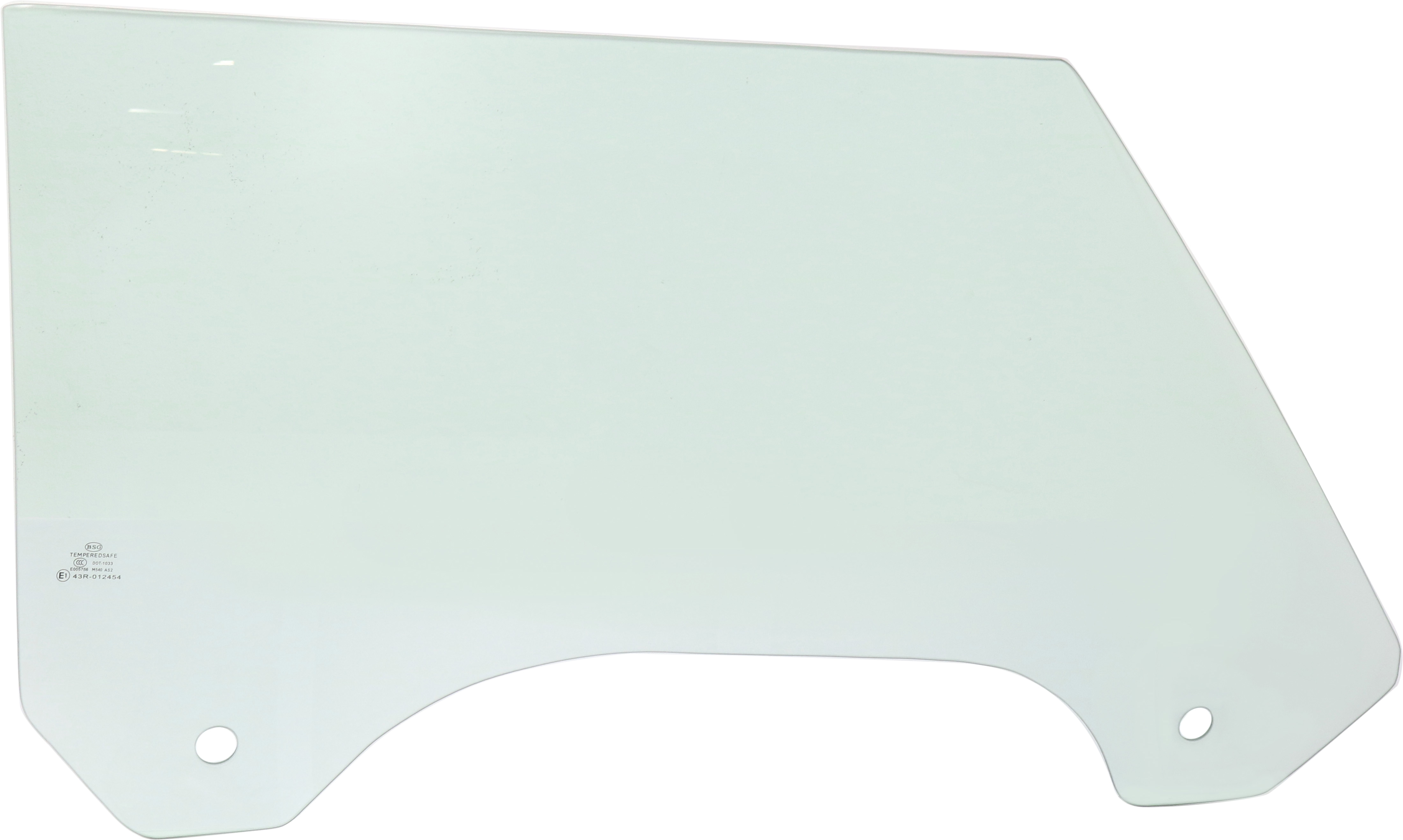 AM MINI COOPER 07-16 FRONT DOOR GLASS RH Green Tint 2 Door Convertible Hatchback SKU REPM480115 OEM 51337130910 FD23562GTNN 513371