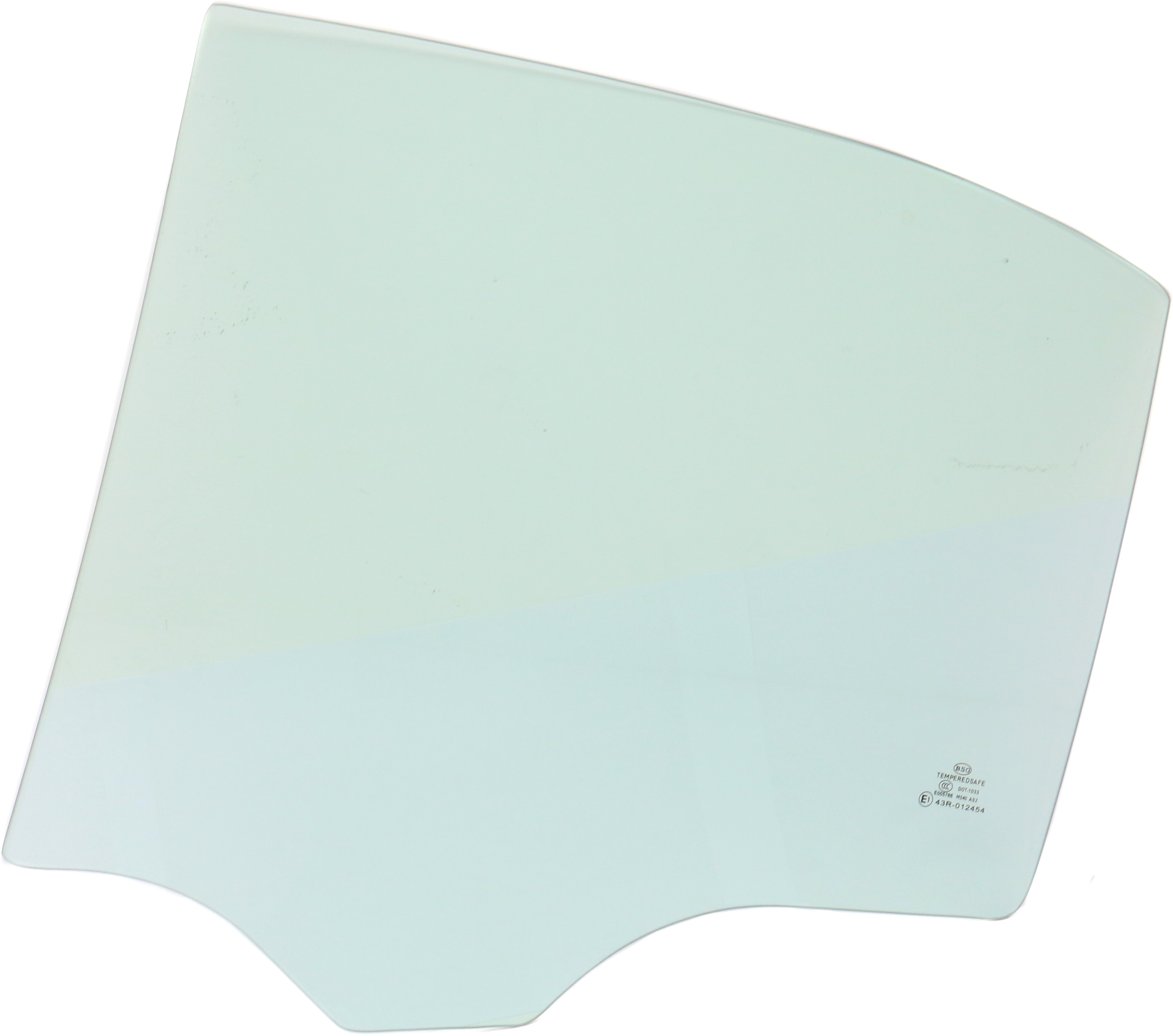 AM MERCEDS BENZ C CLASS 08-11 REAR DOOR GLASS LH Green Tint Sedan SKU REPM481302 OEM 2047350300 FD23572GTNN