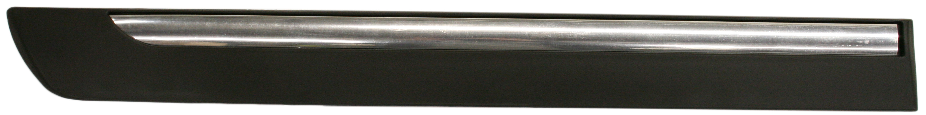 AM GRAND MARQUIS 06-08 REAR DOOR MOLDING RH Black w Chrome Mldg. SKU REPM490901 Partslink FO1505102 OEM 6W3Z5425556APTM