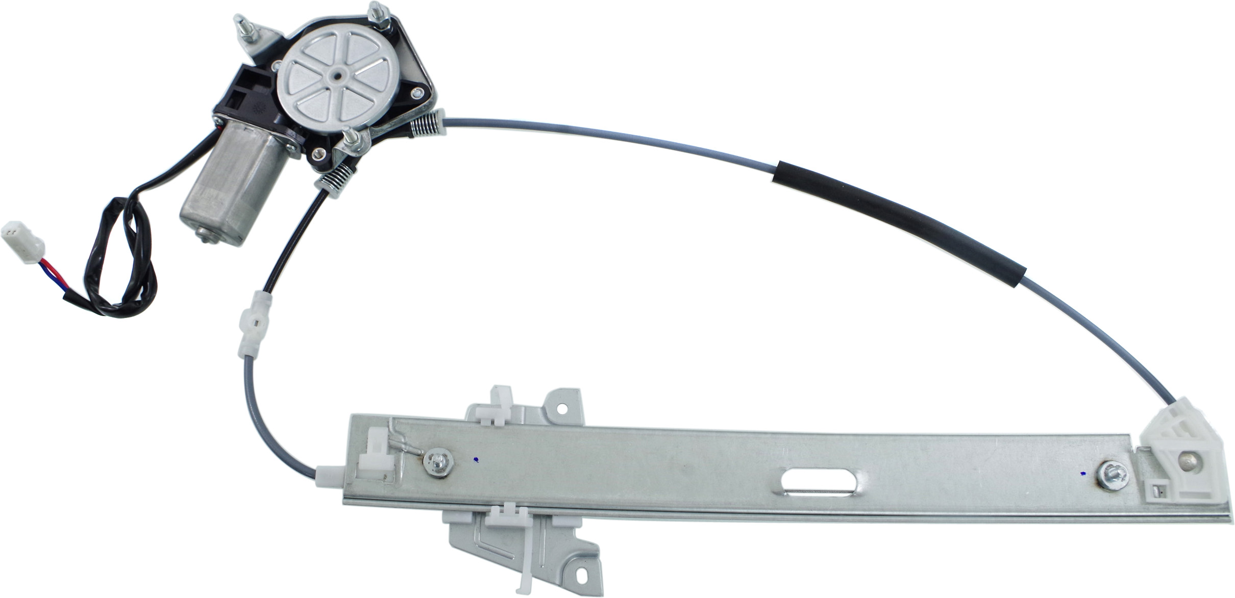 AM MPV 00-06 REAR WINDOW REGULATOR RH Power w Motor SKU REPM491737 Partslink MA1551113 OEM LC6272590A PFM