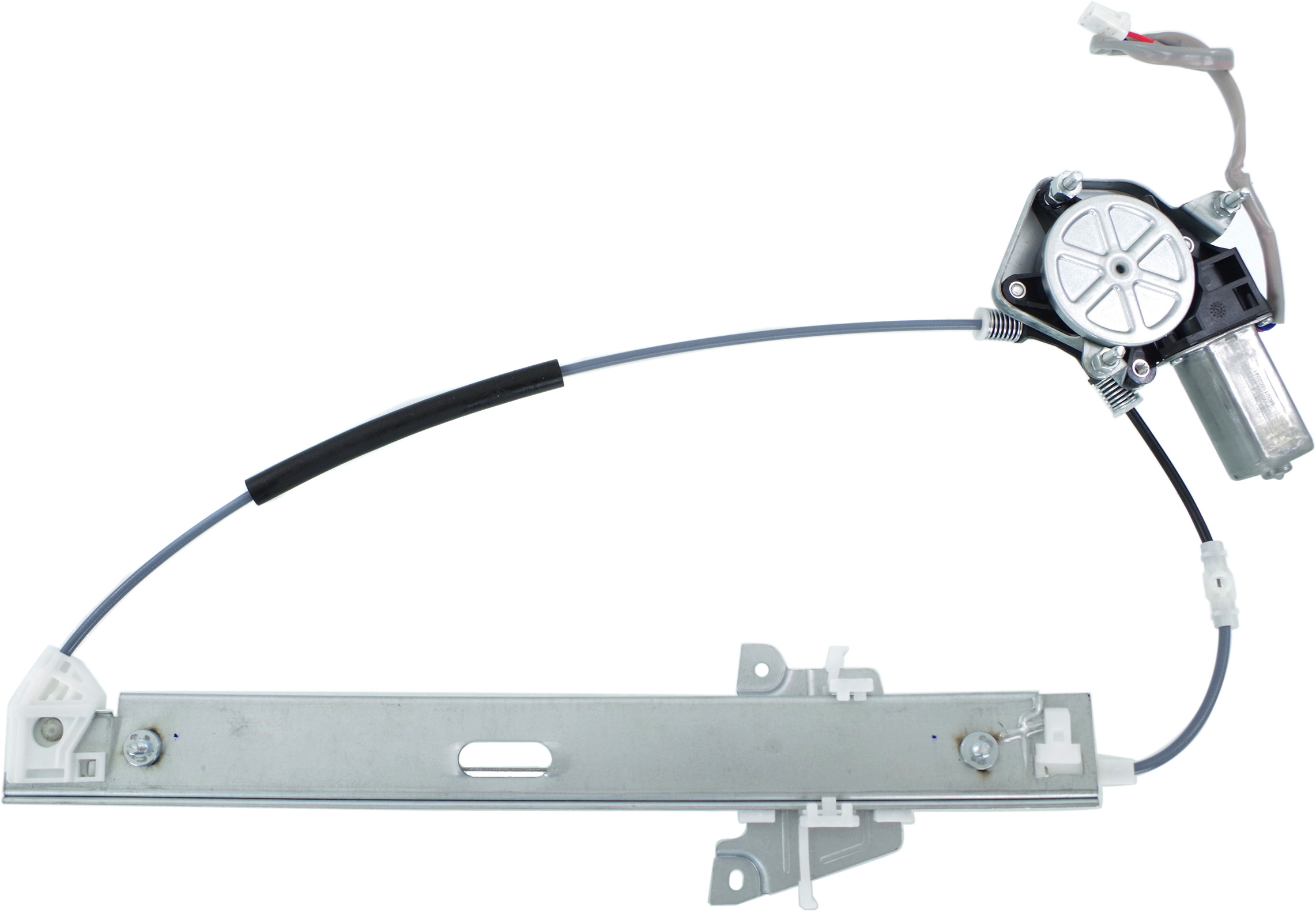 AM MPV 00-06 REAR WINDOW REGULATOR LH Power w Motor SKU REPM491738 Partslink MA1550113 OEM LC6273590A PFM