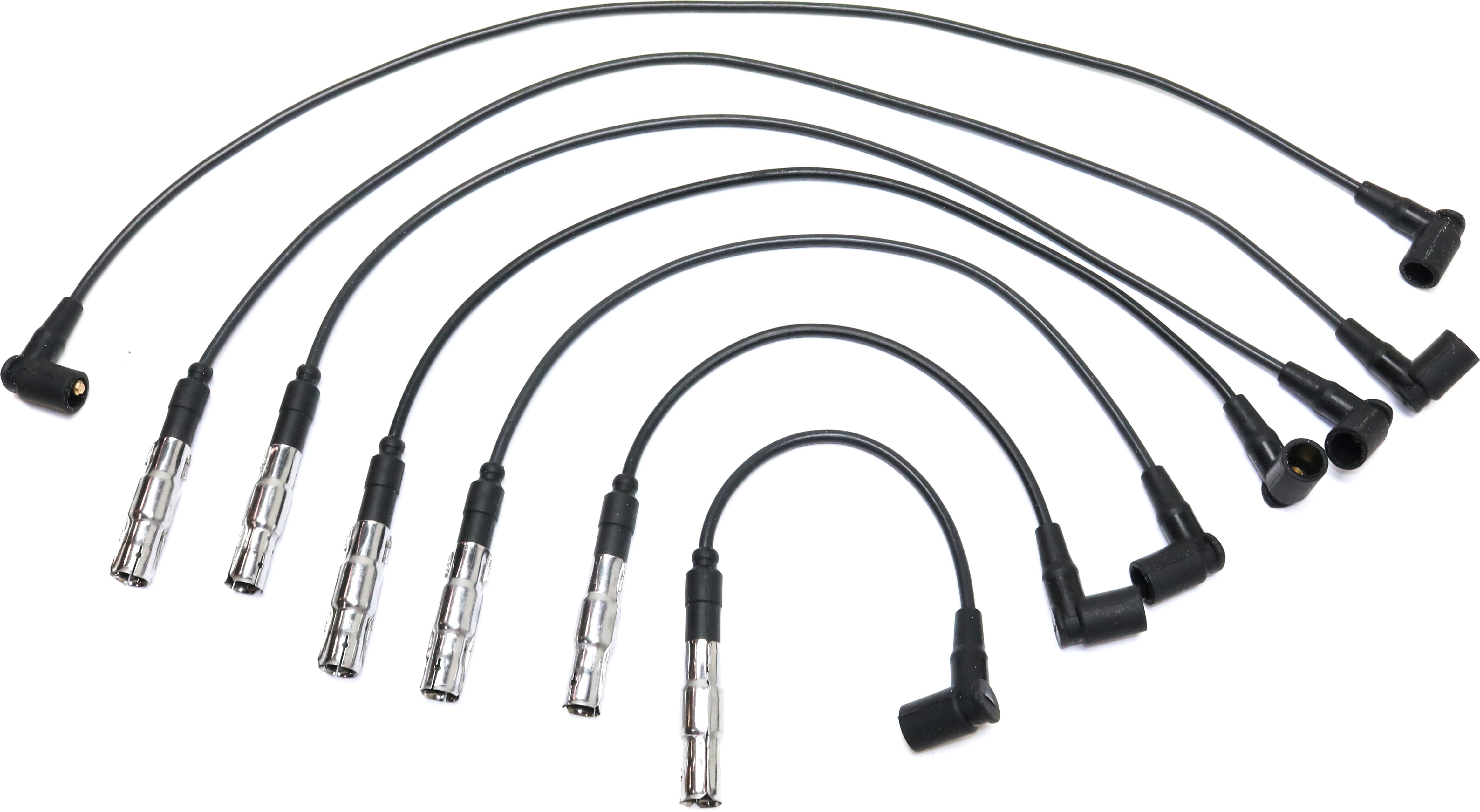 AM 300E 86-93-190E 87-93-300TE 88-93 SPARK PLUG WIRE Set of 6-6 Cyl SKU REPM504805 OEM 9146