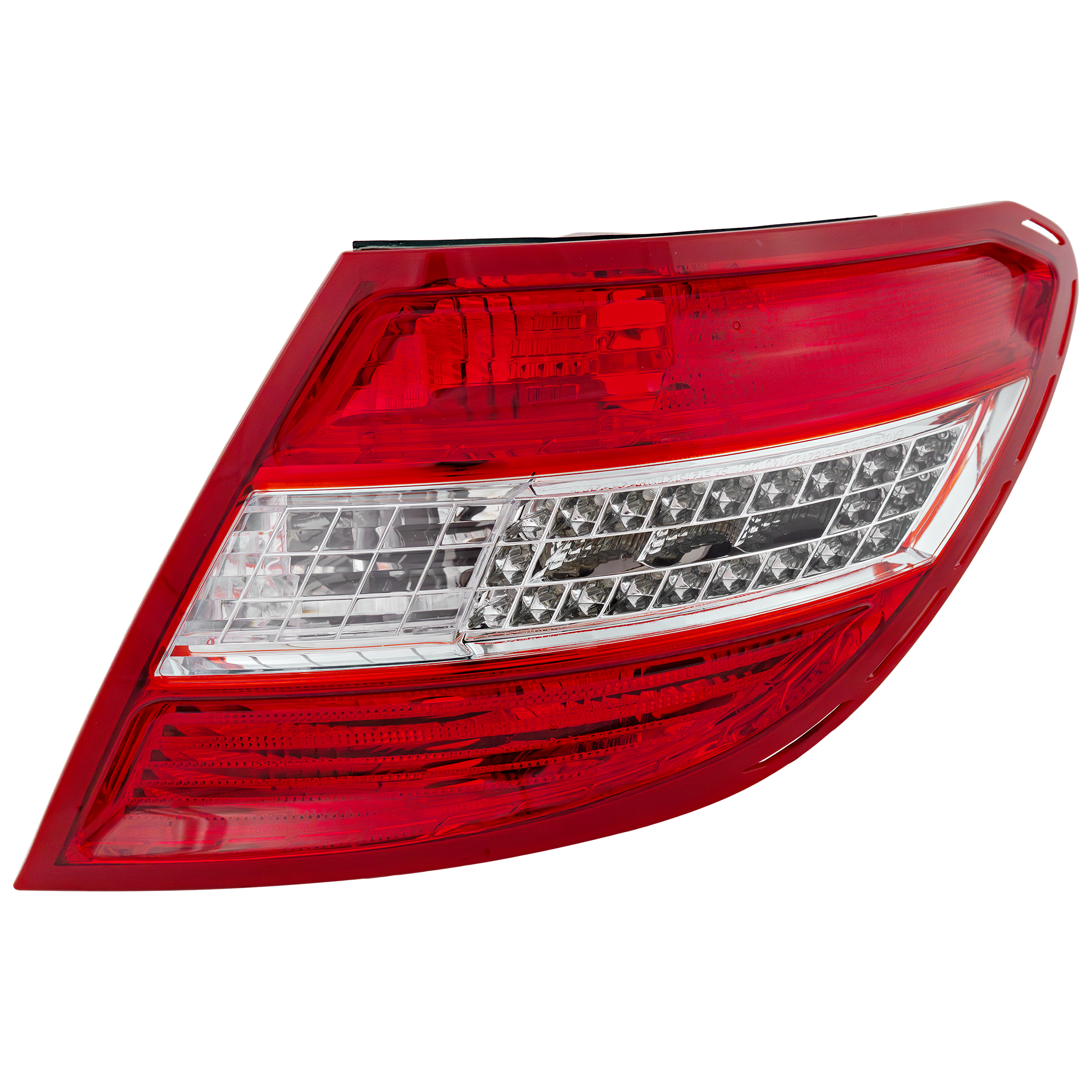 AM C CLASS 08-11 TAIL LAMP RH Assembly w LED Turn Signal w Curve Lighting USA Type SKU REPM730107 Partslink MB2801128 OEM 204906900264