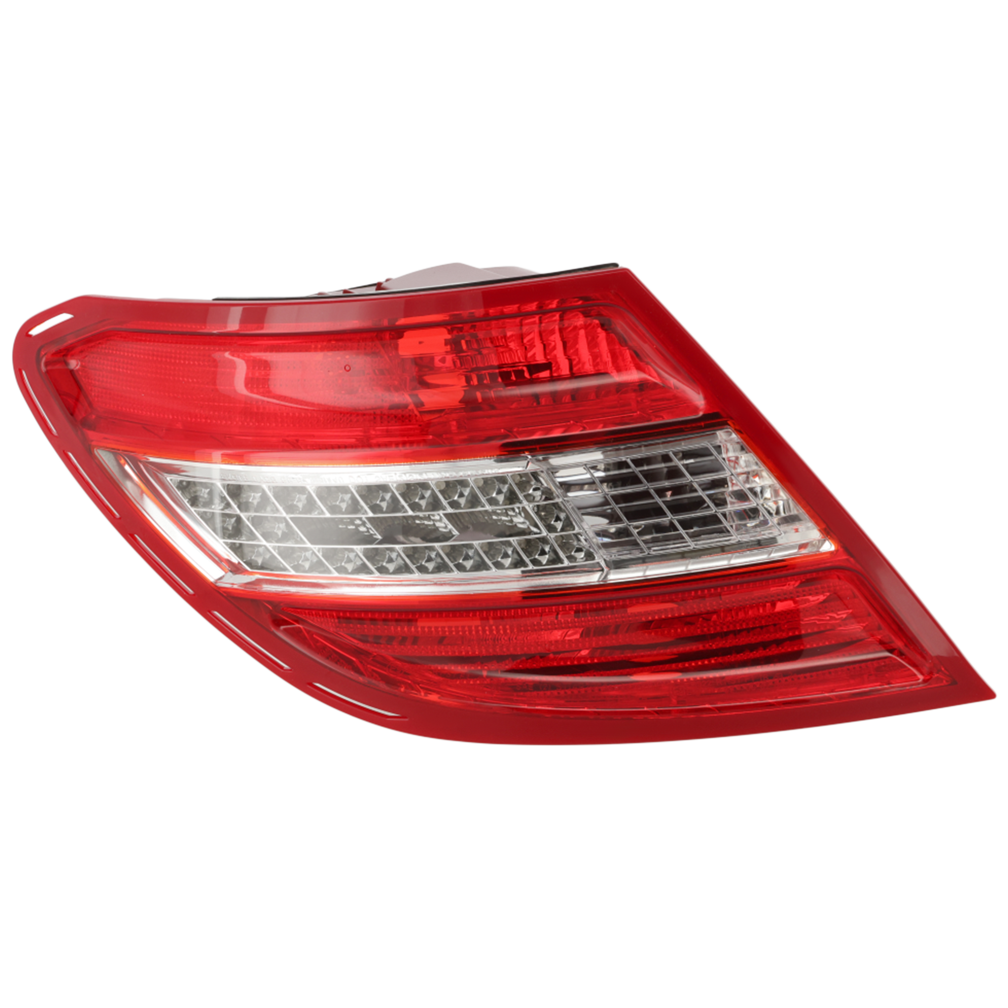 AM C CLASS 08-11 TAIL LAMP LH Lens and Housing w LED Turn Signal w Curve Lighting USA Type SKU REPM730108U Partslink MB2800128 OEM 204906890264 PFM