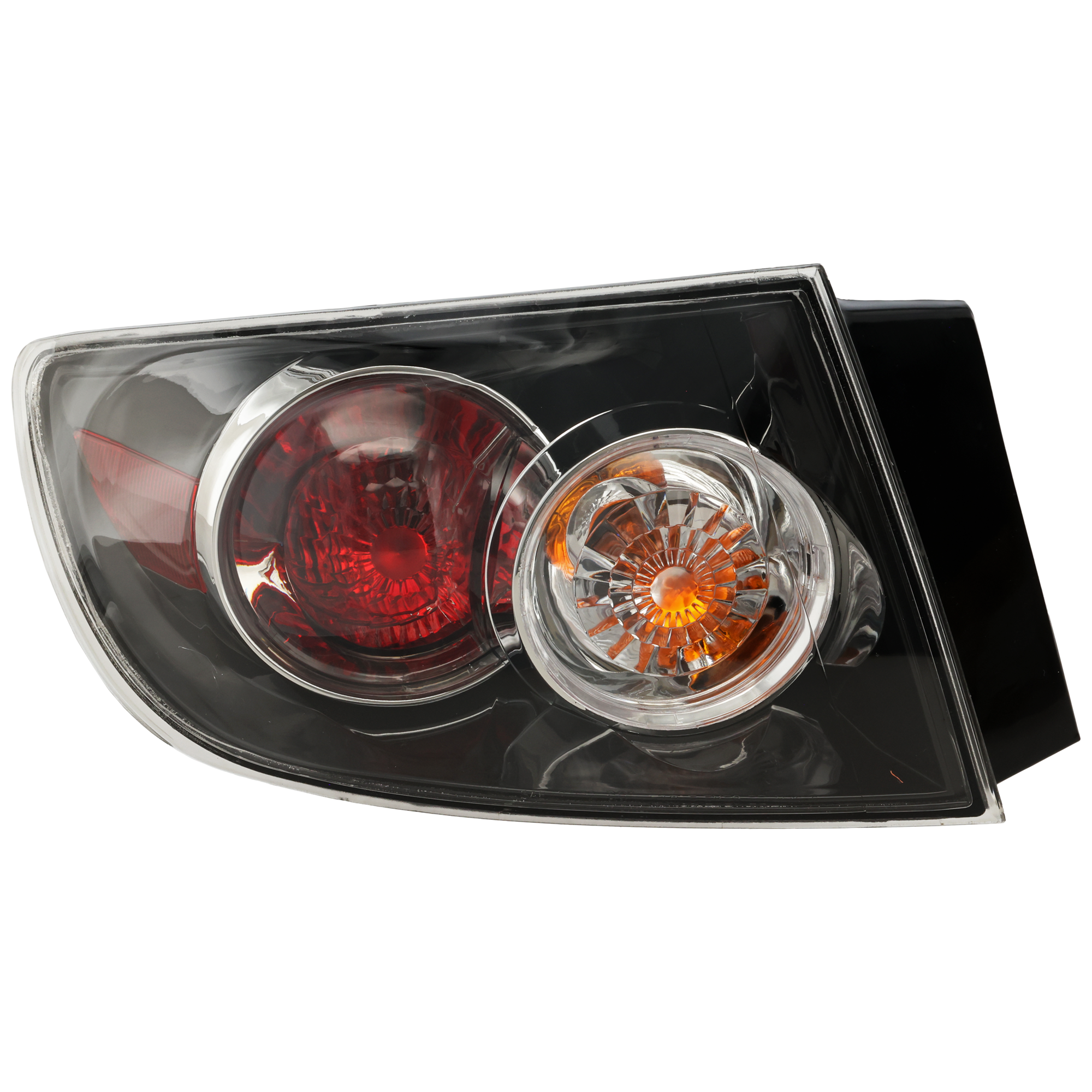 AM MAZDA 3-07-09 TAIL LAMP LH Assembly Halogen Standard Type Sedan Exc. GT model SKU REPM730126 Partslink MA2800136 OEM BR5H51160C