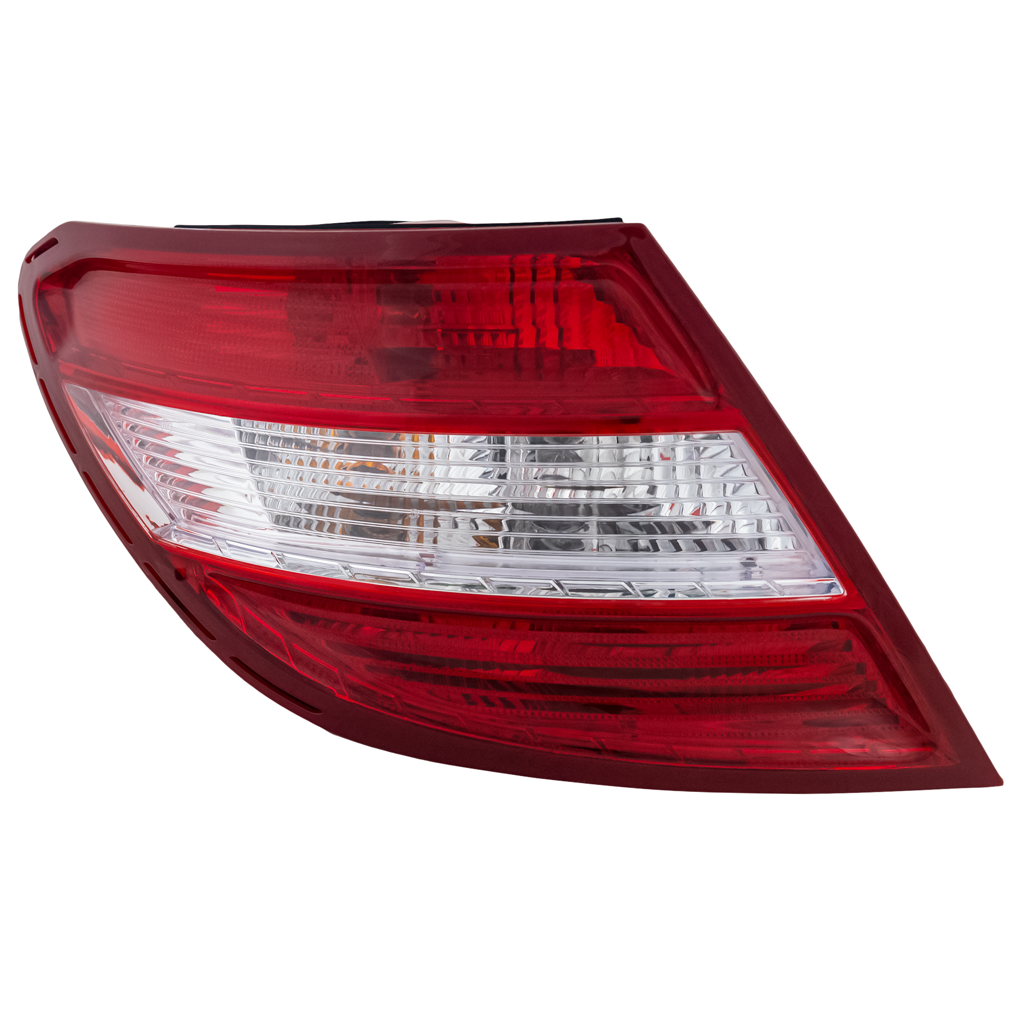 AM C CLASS 08-11 TAIL LAMP LH Assembly w o LED Turn Signal Curve Lighting SKU REPM730198 Partslink MB2800129 OEM 2049068302
