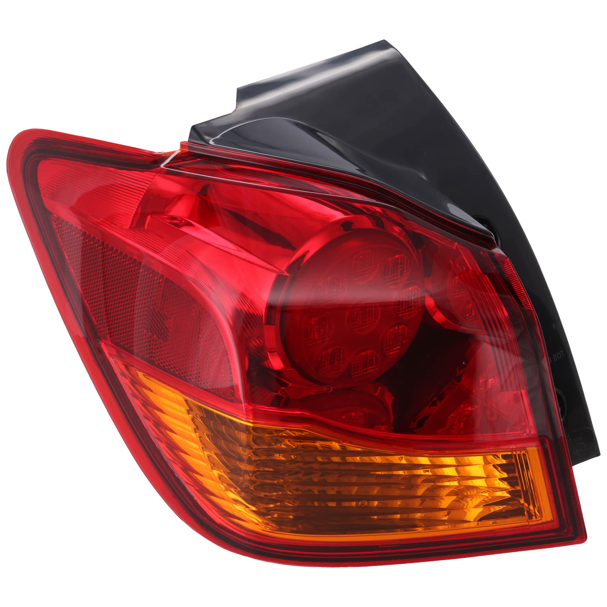 AM OUTLANDER SPORT RVR 11-19 TAIL LAMP LH Outer Assembly SKU REPM730302 Partslink MI2804105 OEM 8330B195