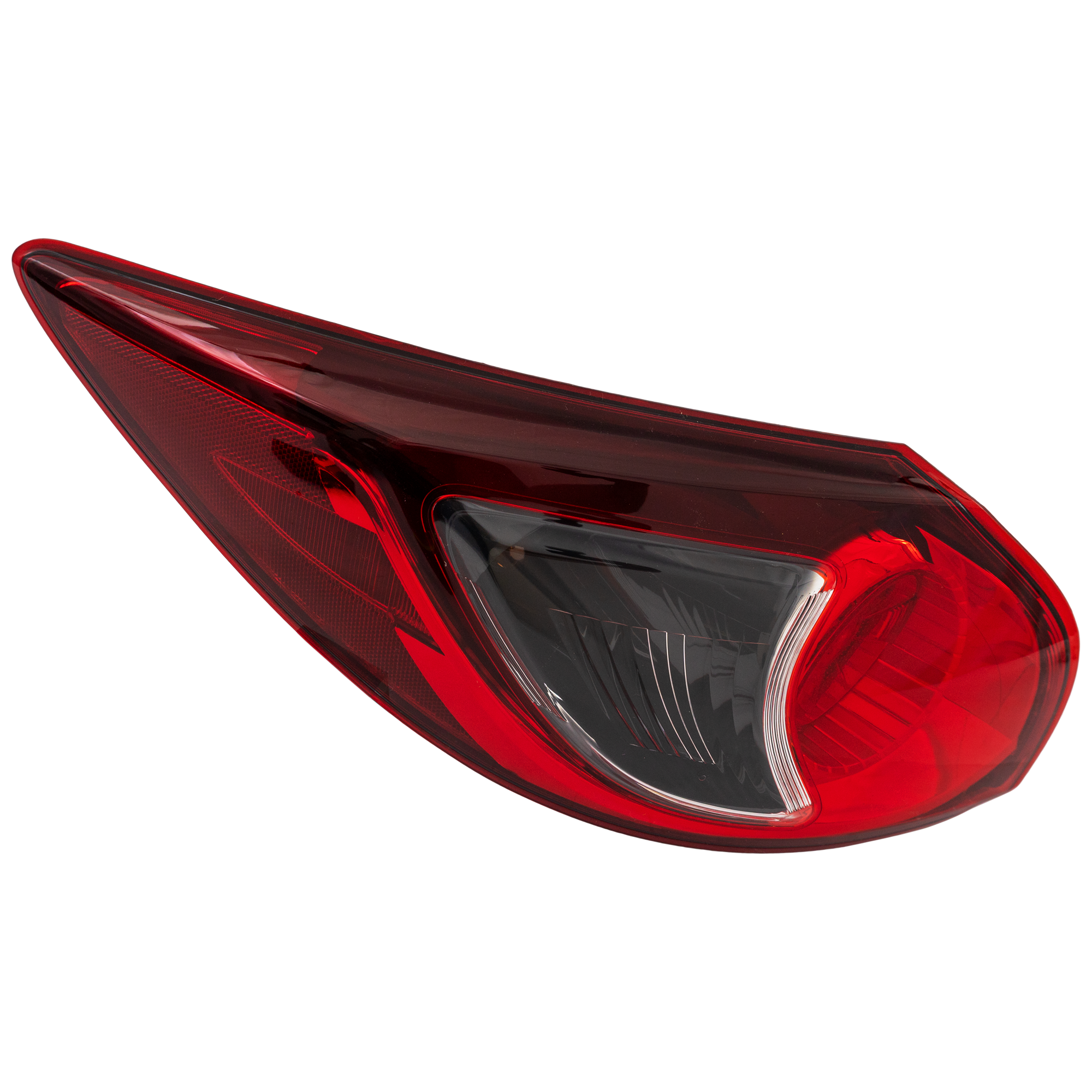 AM CX 5-13-16 TAIL LAMP LH Outer Assembly Halogen CAPA SKU REPM730306Q Partslink MA2804111C OEM KD3351160D