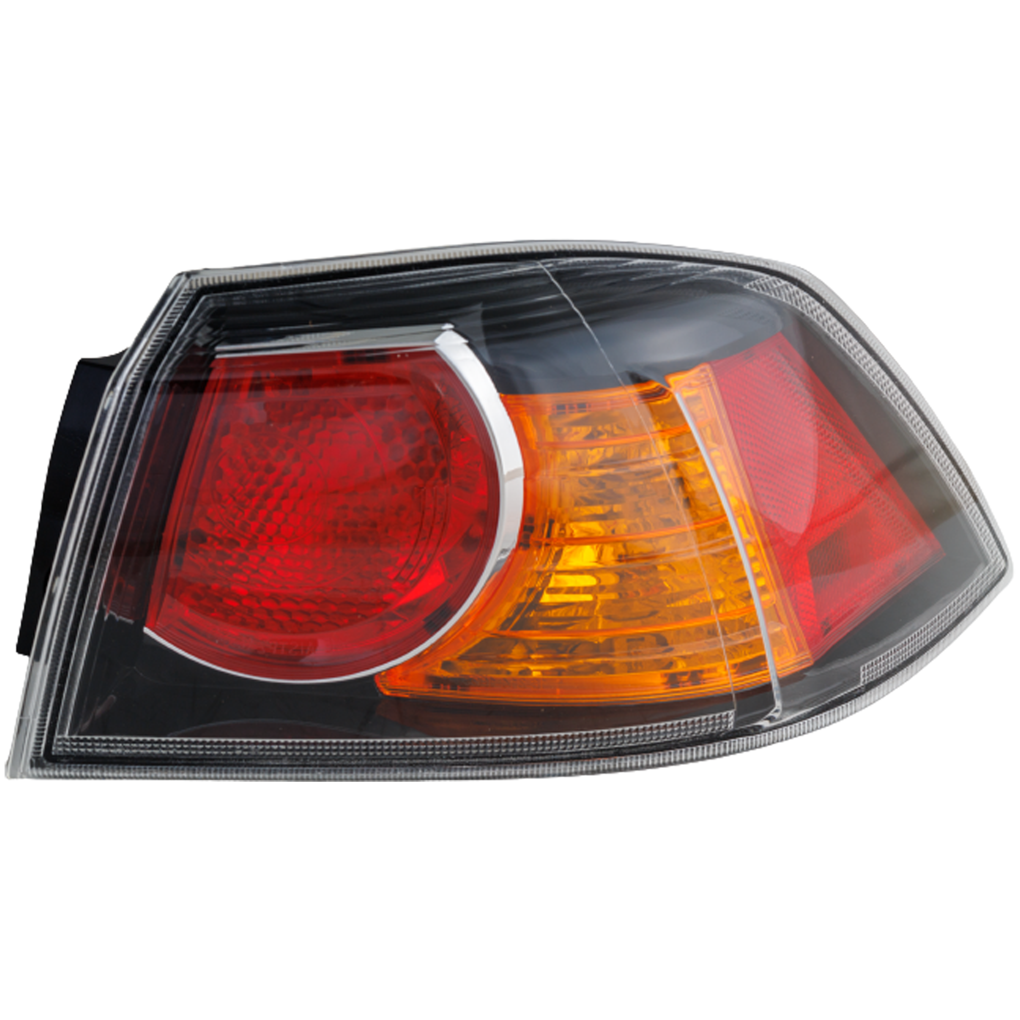 AM LANCER 09-17 TAIL LAMP RH Outer Assembly 09-09 w Turbo Exc. Sportback Models CAPA SKU REPM730311Q Partslink MI2805103C OEM 8330A622