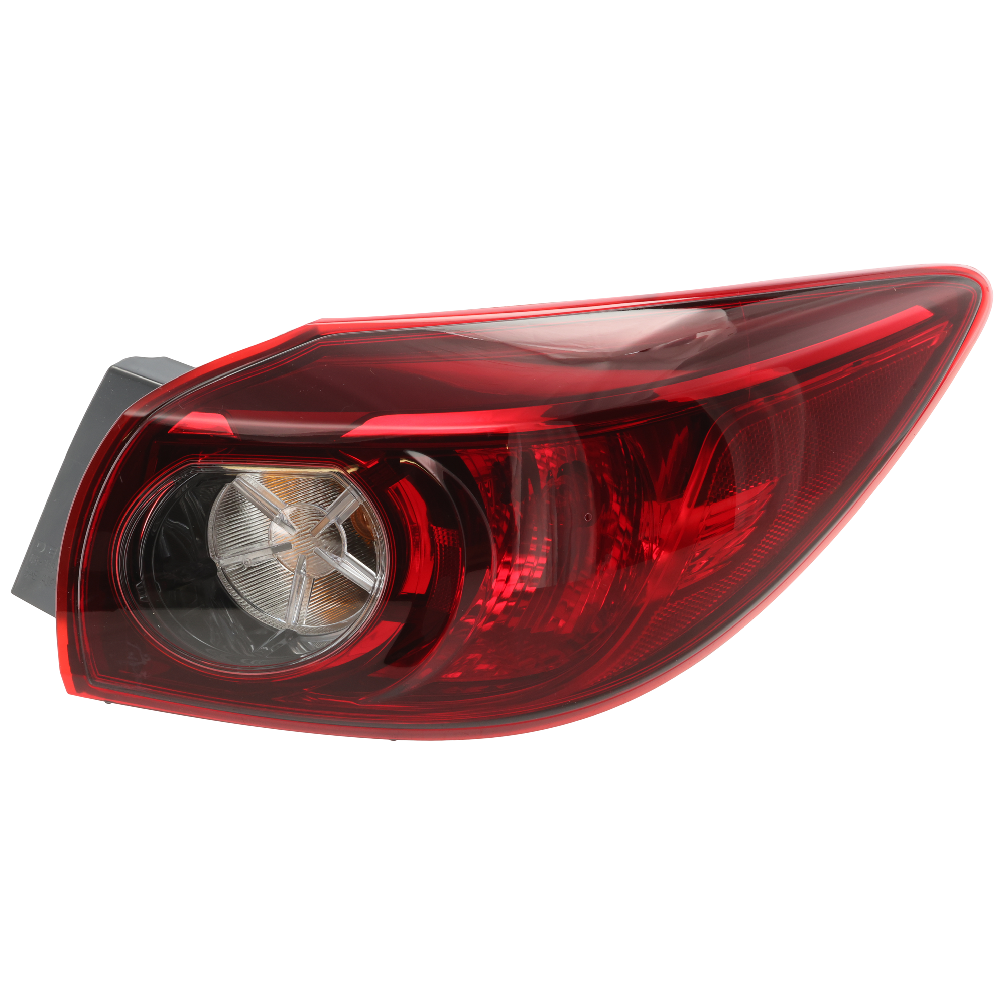 AM MAZDA 3-14-18 TAIL LAMP RH Outer Assembly Halogen Hatchback Mexico 17-18 Japan Built Vehicle SKU REPM730357 Partslink MA2805115 OEM BHP151150C