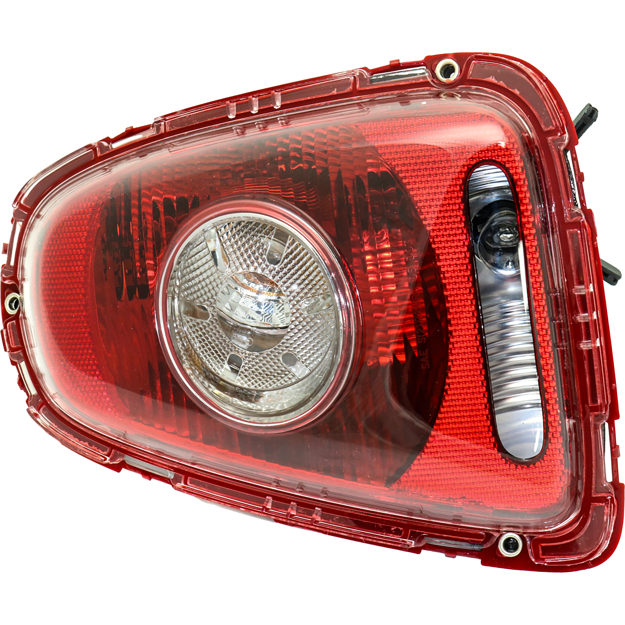 AM COOPER 07-10 TAIL LAMP RH Assembly Halogen White Turn Indicator Hatchback Convertible 09-10 Clear Lens SKU REPM730379 OEM 63212757012 PFM