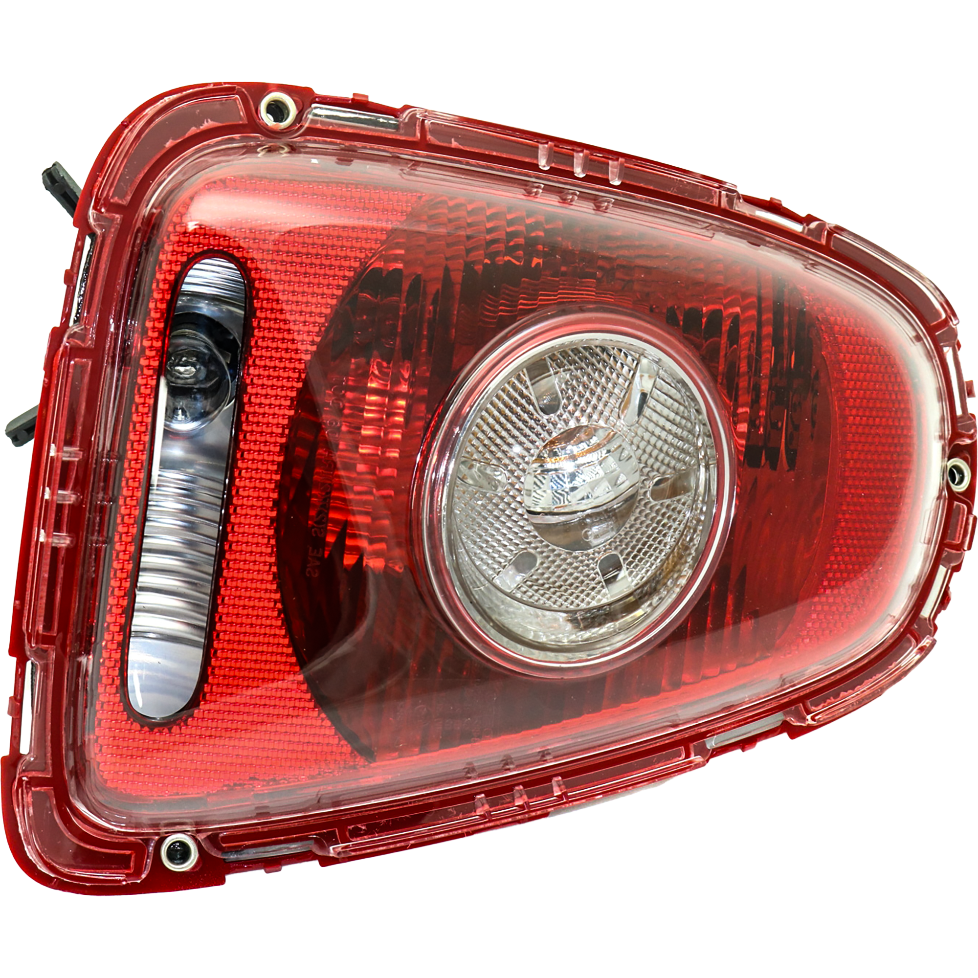 AM COOPER 07-10 TAIL LAMP LH Assembly Halogen White Turn Indicator Hatchback Convertible 09-10 Clear Lens SKU REPM730380 OEM 63212757011 PFM