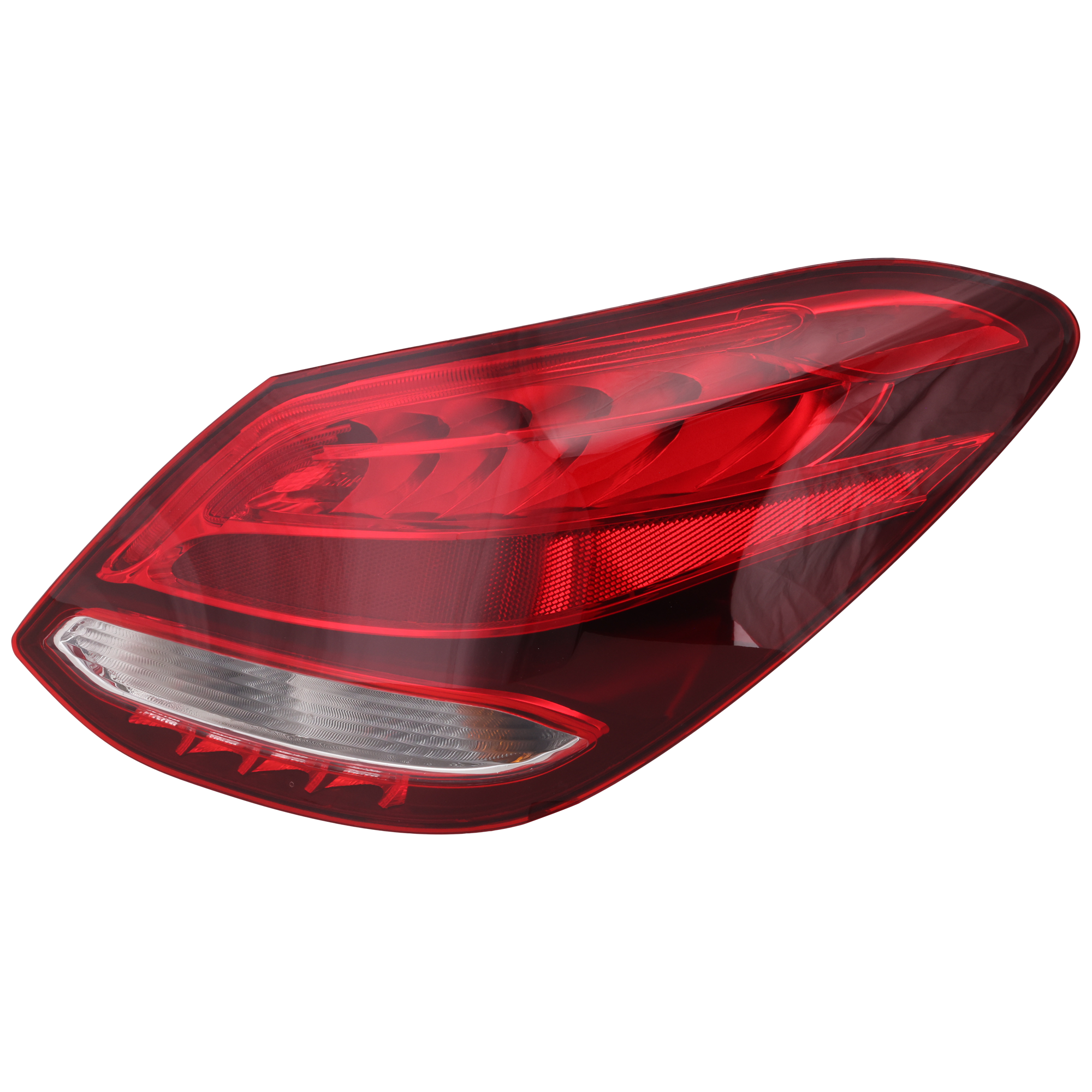 AM C CLASS 15-18 TAIL LAMP RH Assembly Halogen w Halogen Headlights w o Premium Pkg. Sedan SKU REPM730383 Partslink MB2801143 OEM 2059061902