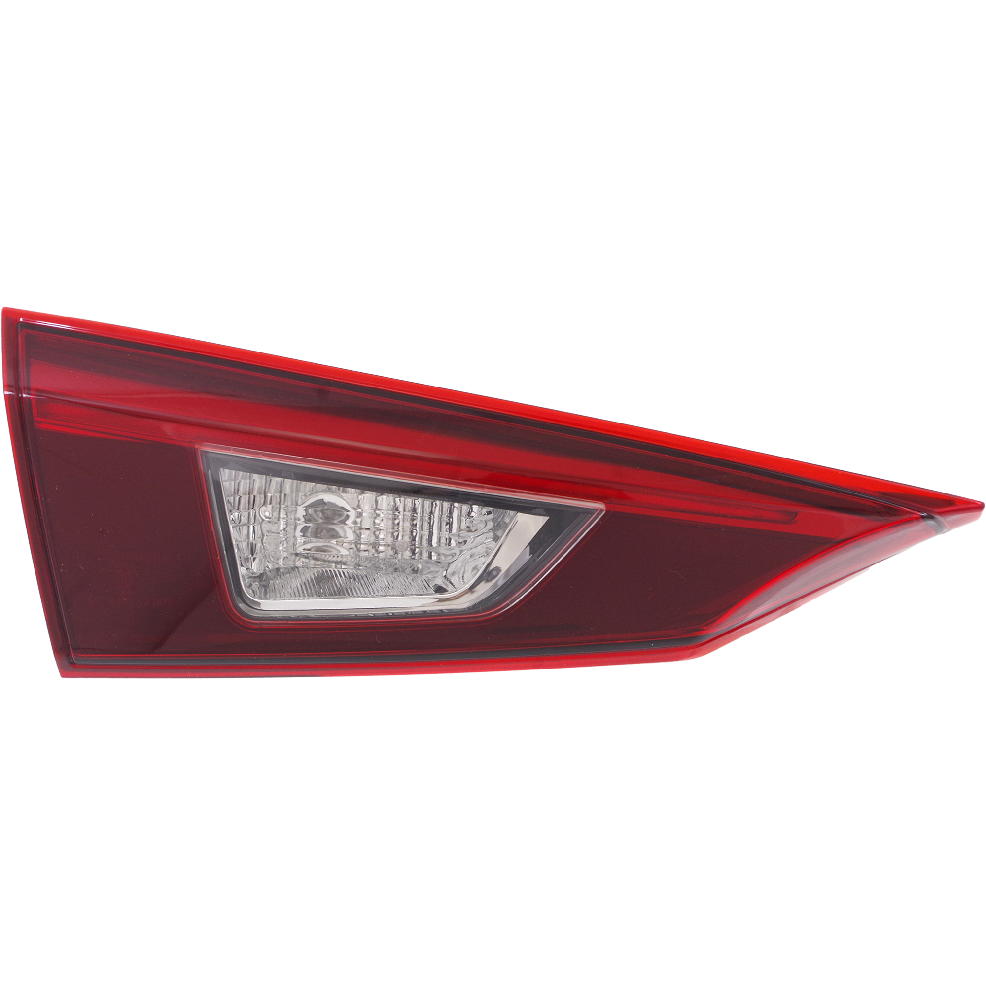 AM MAZDA 3-14-14 TAIL LAMP LH Inner Assembly LED To 3-31-14 Sedan CAPA SKU REPM730390Q Partslink MA2802111C OEM B45B513G0C