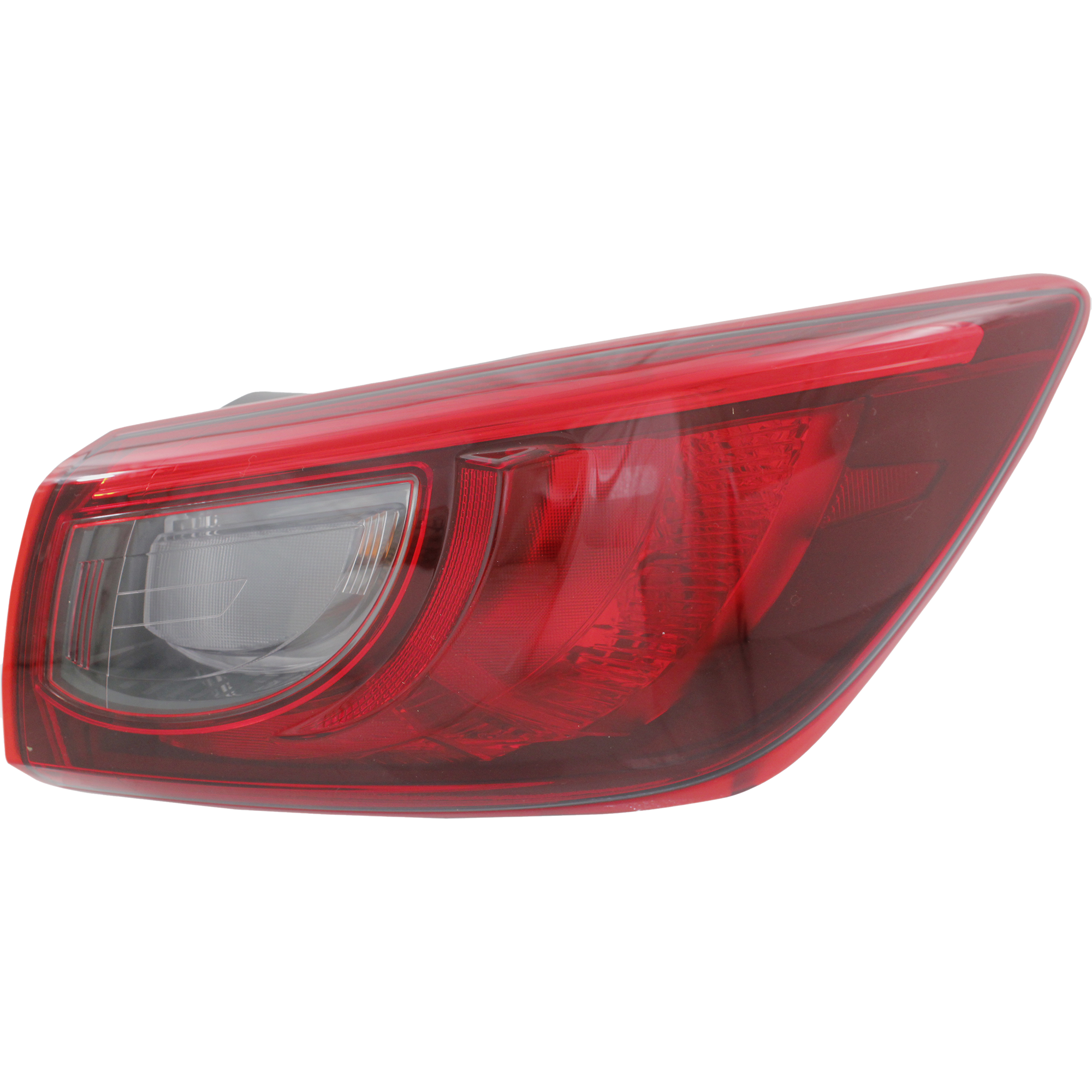AM CX 3-16-22 TAIL LAMP RH Outer Assembly Halogen Bulb Type CAPA SKU REPM730391Q Partslink MA2805120C OEM DB4G51150
