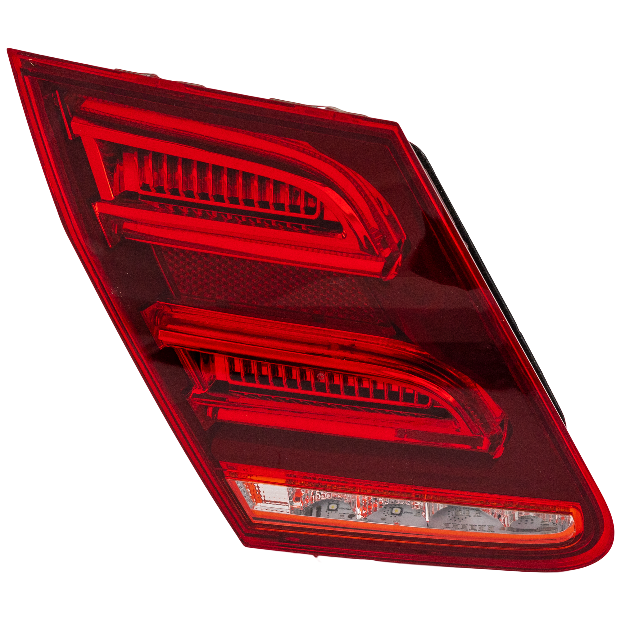AM E CLASS 14-14 TAIL LAMP LH Inner Assembly LED Sedan SKU REPM731312 Partslink MB2802107 OEM 2129062757