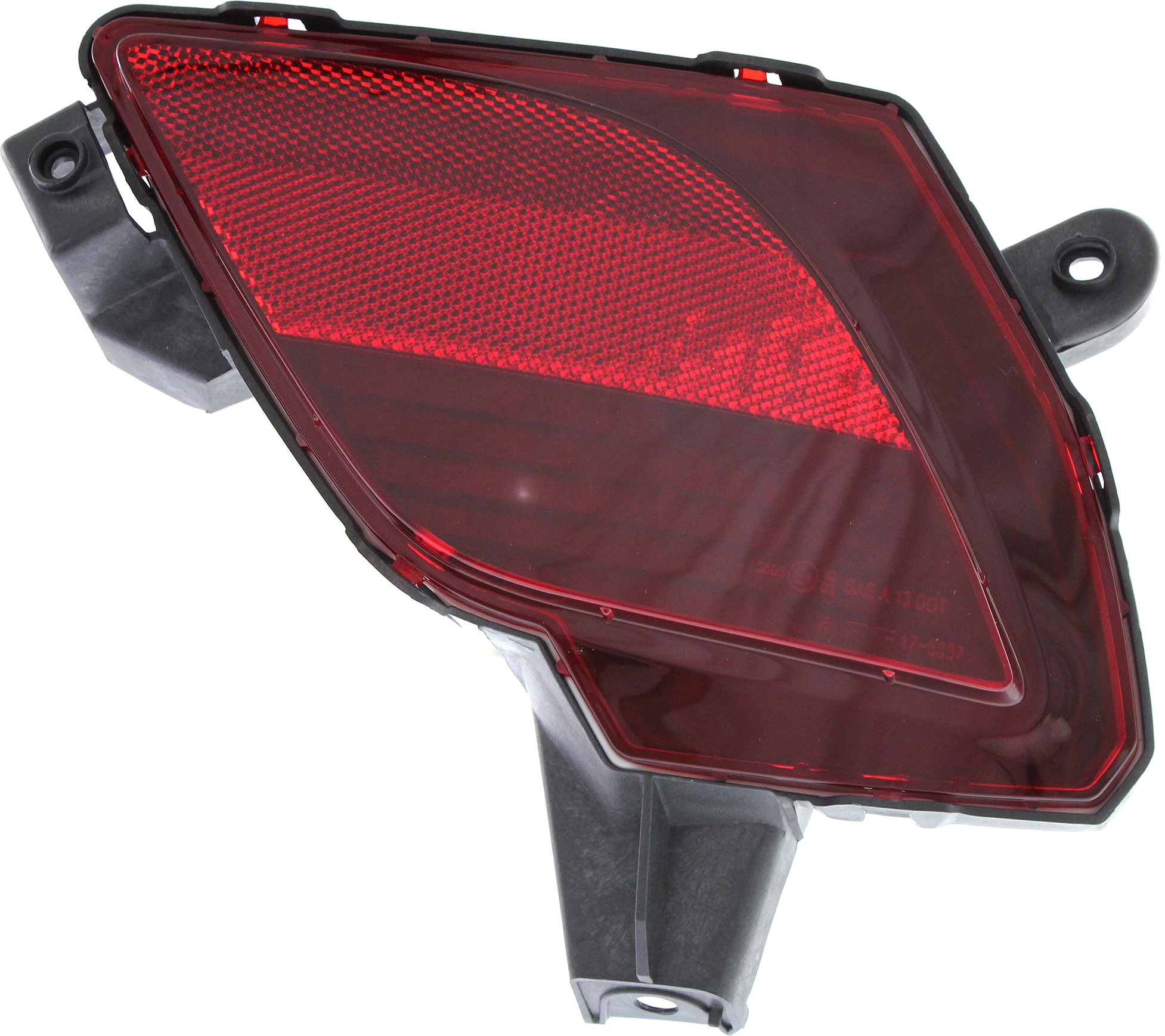 AM CX 5-13-16 REAR BUMPER REFLECTOR RH CAPA SKU REPM731909Q Partslink MA2831101C OEM KD31515L0
