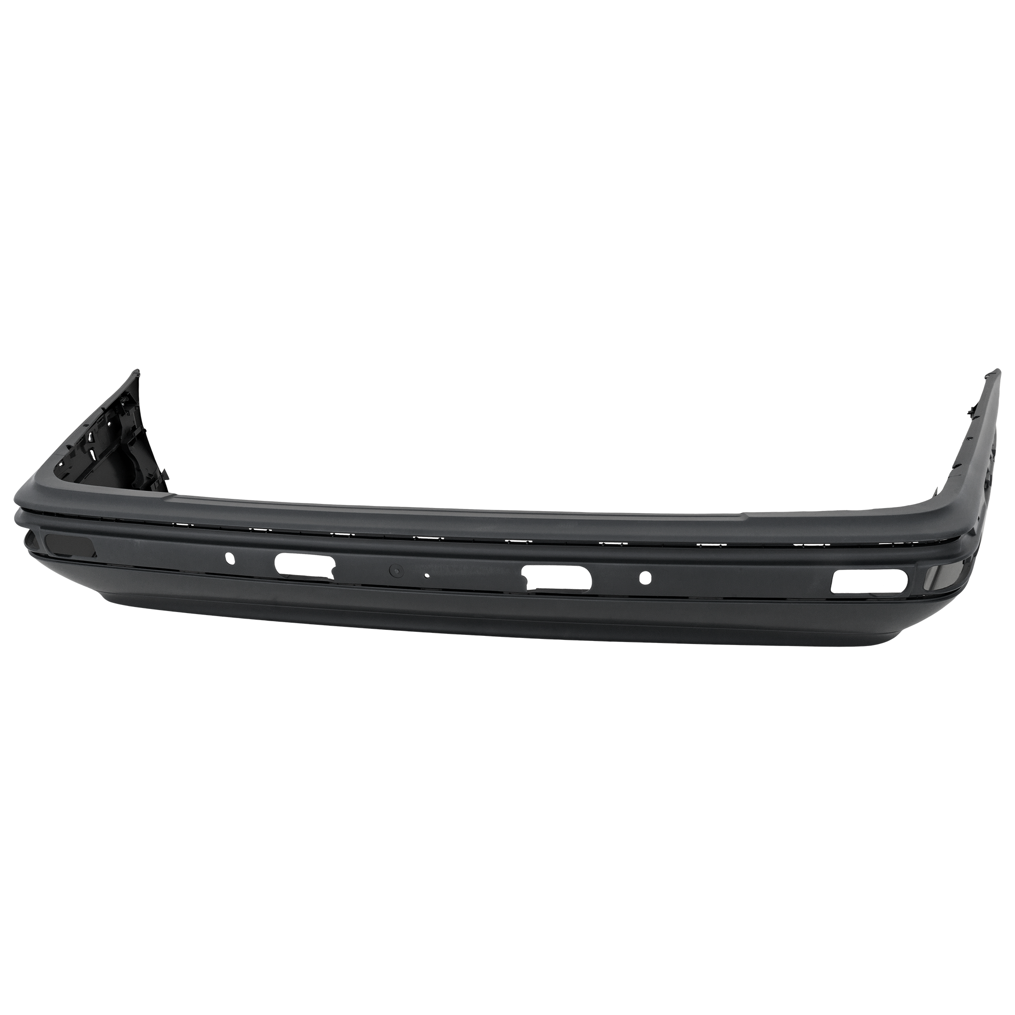 AM E320 E430-00-02 REAR BUMPER COVER Primed w Mldg. Hole w o Sport and AMG Styling Pkg. Sdn W210 SKU REPM760106P Partslink MB1100151 OEM 2108852125