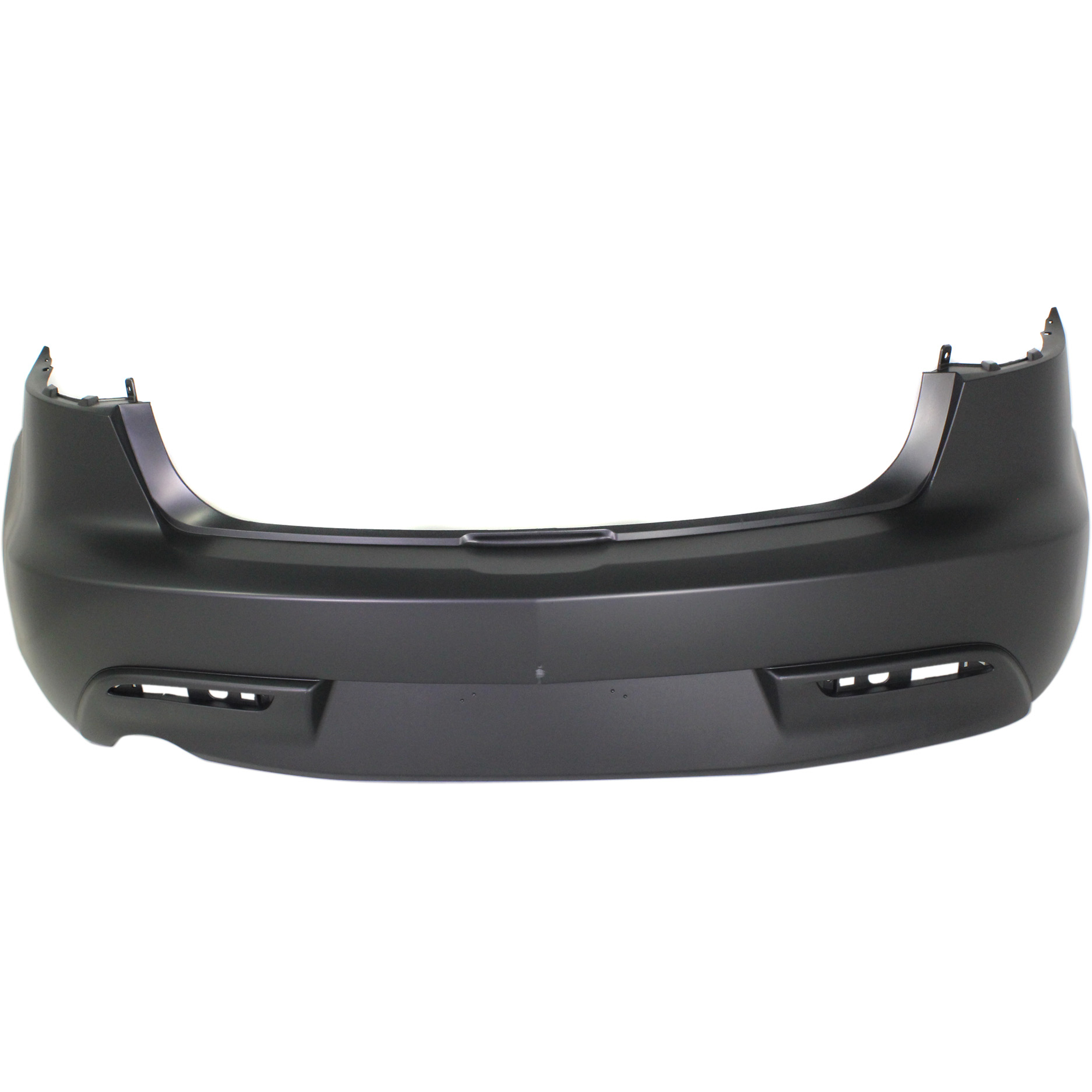 AM MAZDA 3-10-11 REAR BUMPER COVER Primed 2.0L Eng Sedan CAPA SKU REPM760108PQ Partslink MA1100201C OEM BBM450221MBB