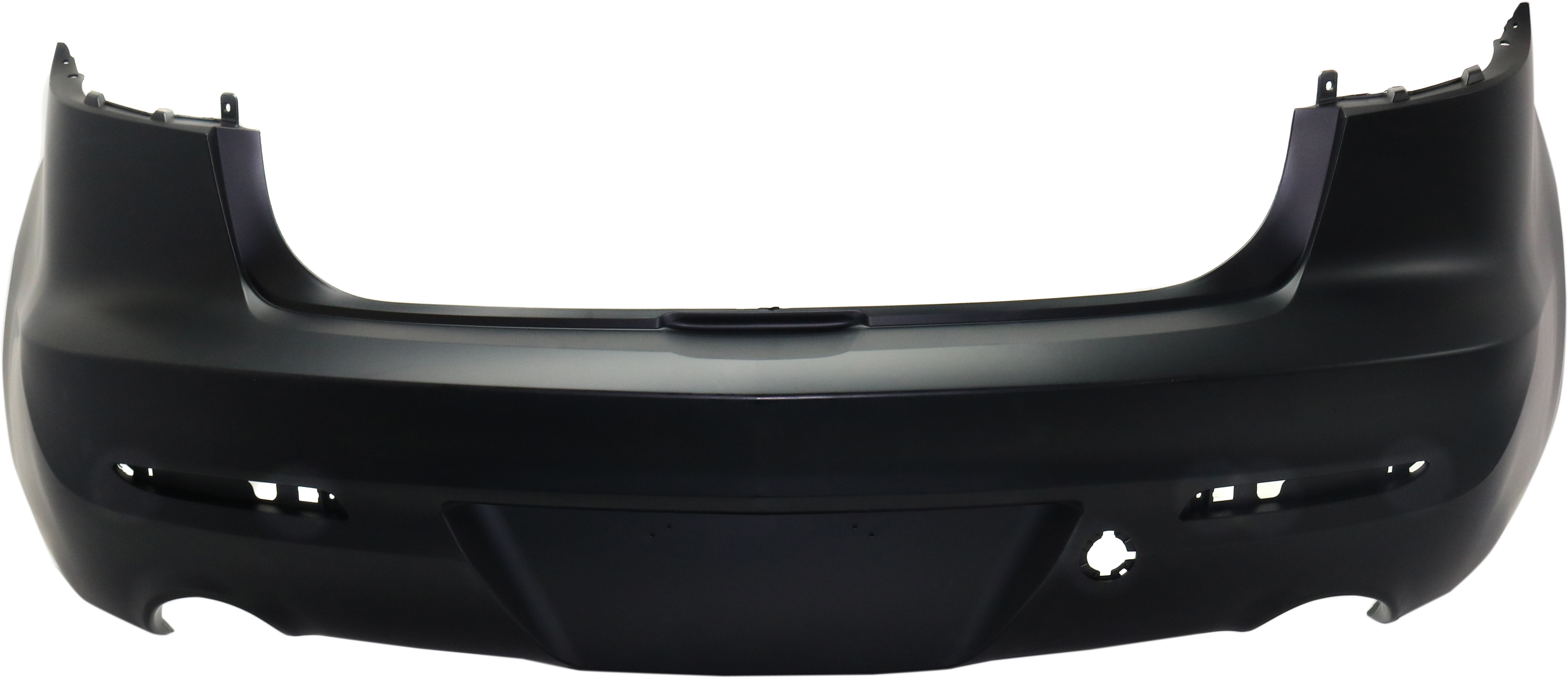 AM MAZDA 3-10-13 REAR BUMPER COVER Primed 2.5L Eng Sedan CAPA SKU REPM760109PQ Partslink MA1100200C OEM BBN250221KBB
