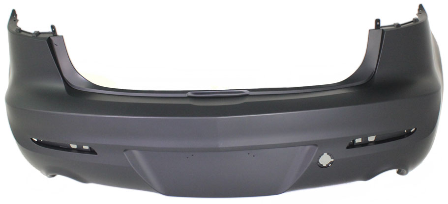 AM MAZDA 3-10-13 REAR BUMPER COVER Primed 2.5L Eng Sedan SKU REPM760109P Partslink MA1100200 OEM BBN250221KBB