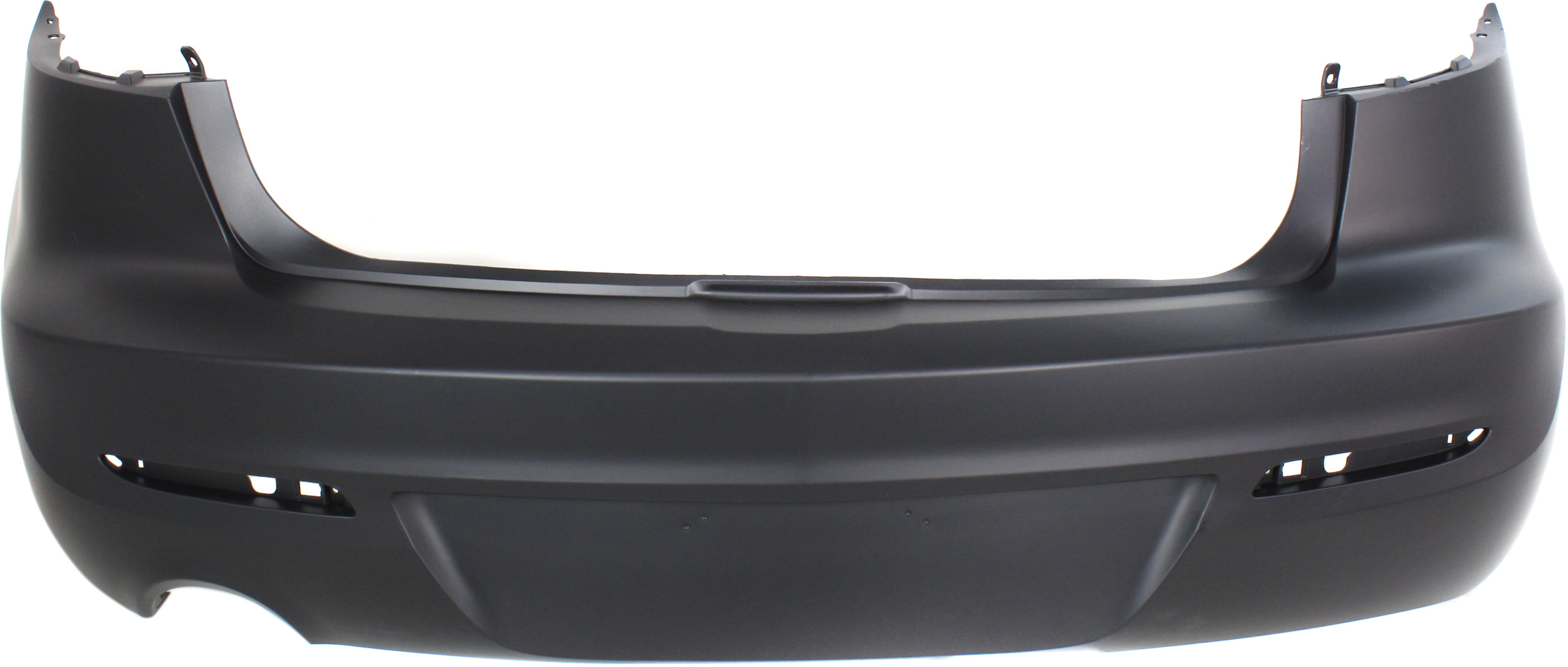 AM MAZDA 3-12-13 REAR BUMPER COVER Primed 2.0L Eng Sedan CAPA SKU REPM760115PQ Partslink MA1100209C OEM BCW750221JBB