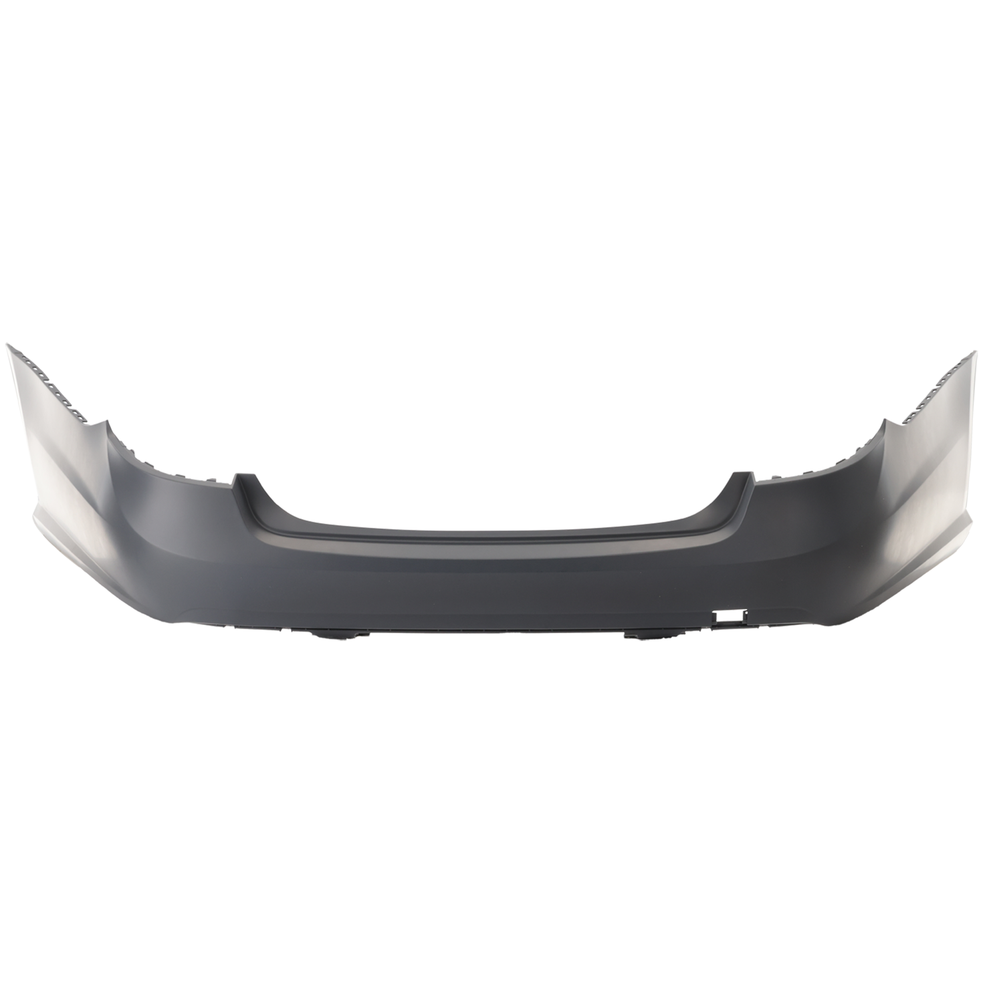 AM E CLASS 10-13 REAR BUMPER COVER Primed w AMG Styling Pkg w o Parktronic Holes Sedan SKU REPM760118P Partslink MB1100265 OEM 2128802840