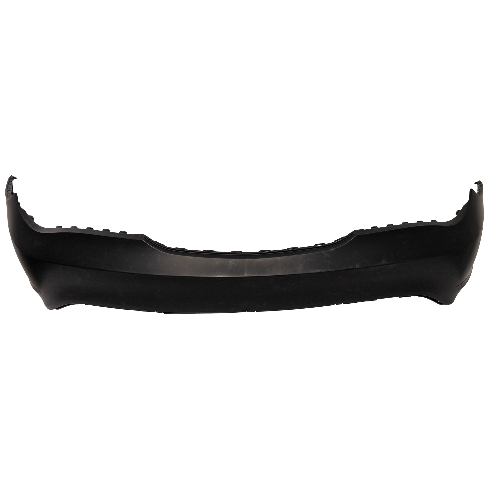 AM CLA250-14-19 REAR BUMPER COVER Primed w o AMG Styling Package w o Active Park Assist Snsr Holes CAPA SKU REPM760136PQ Partslink MB1100325C OEM 11788003409999