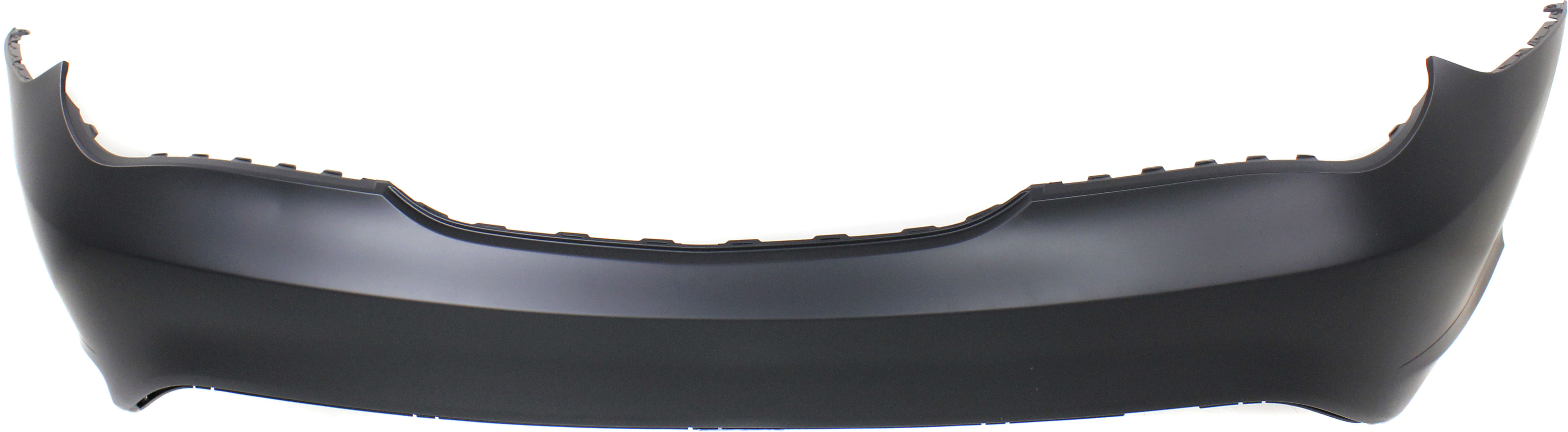 AM CLA250-14-19 REAR BUMPER COVER Primed w o AMG Styling Package w o Active Park Assist Snsr Holes SKU REPM760136P Partslink MB1100325 OEM 11788003409999