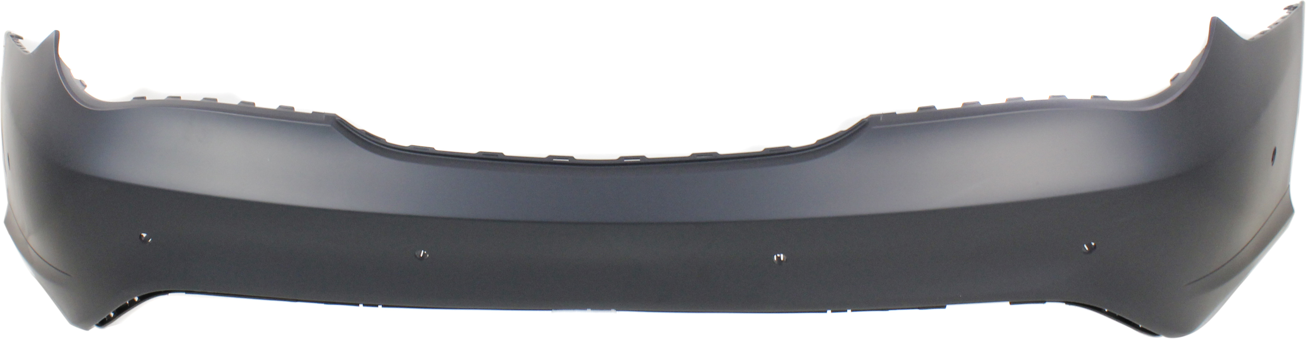 AM CLA250-14-19 REAR BUMPER COVER Primed w o AMG Styling Package w Active Park Assist Sensor Holes SKU REPM760147P Partslink MB1100326 OEM 11788004409999